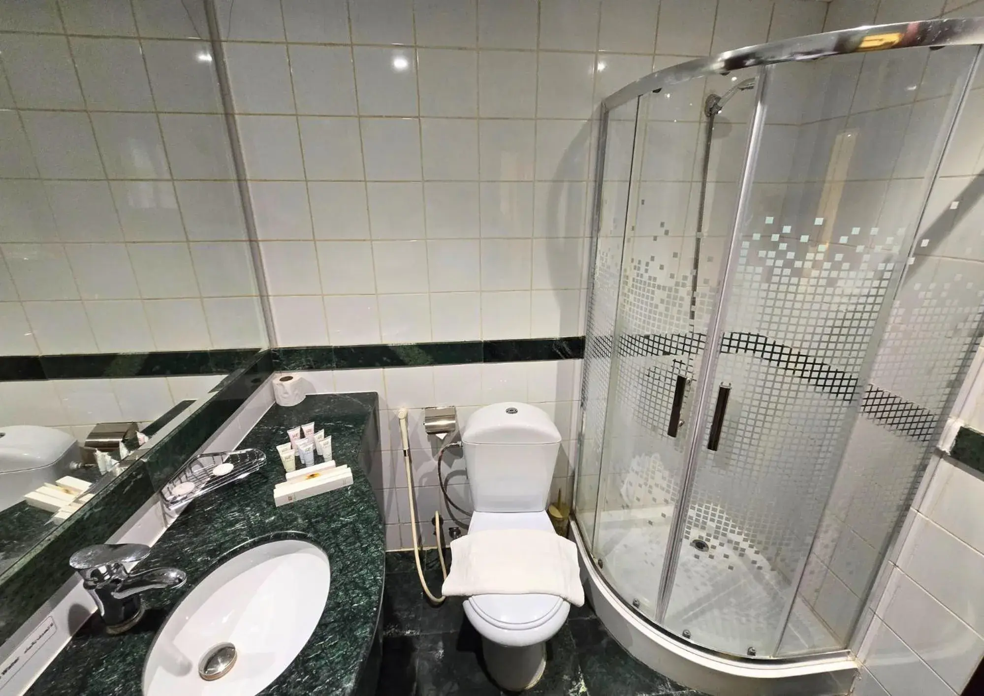 Bathroom in Taj Celine Hotel Bathroom in Taj Celine Hotel