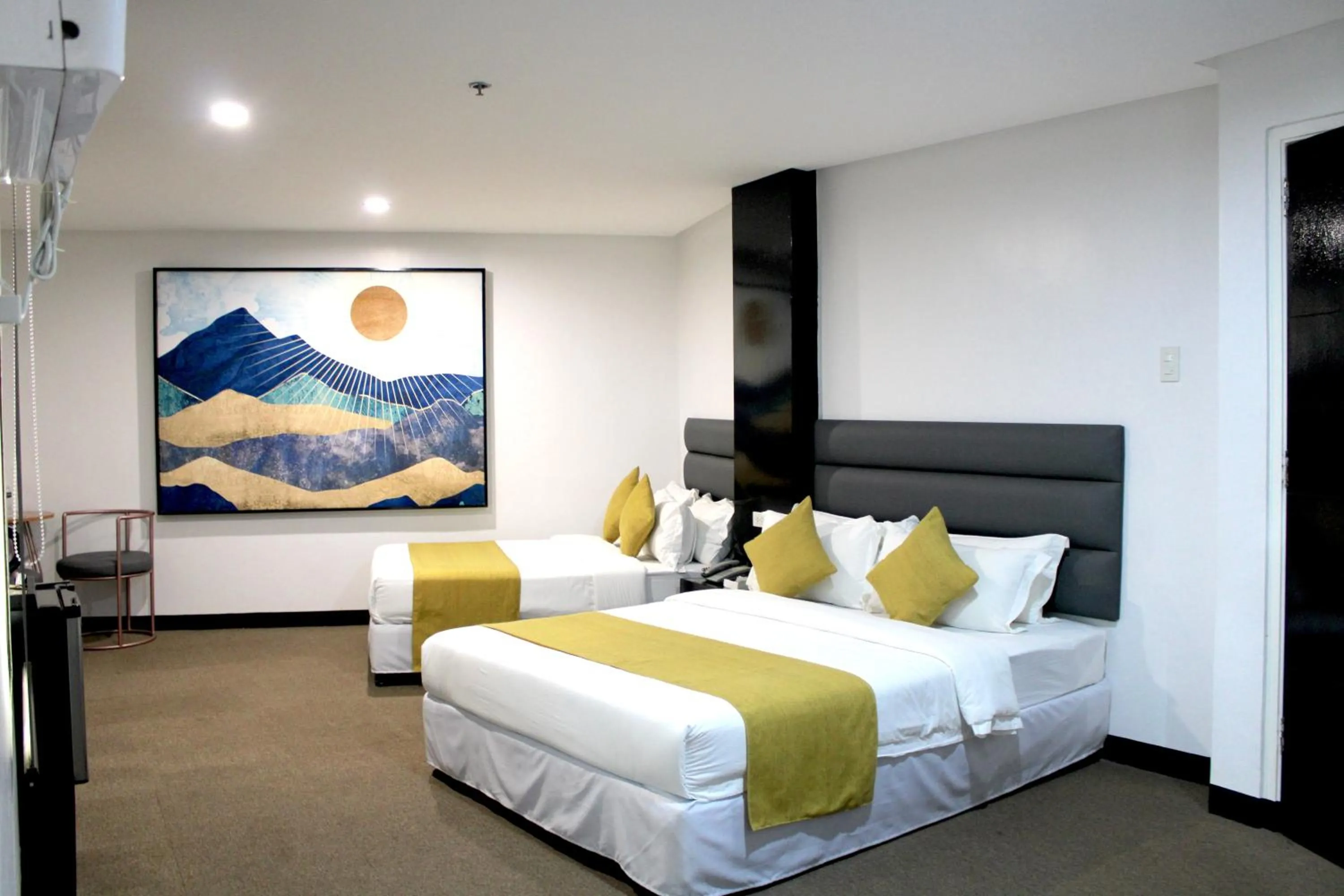 Photo of the whole room, Bed in Dancenter Boss Hotel Near Clark International Airport