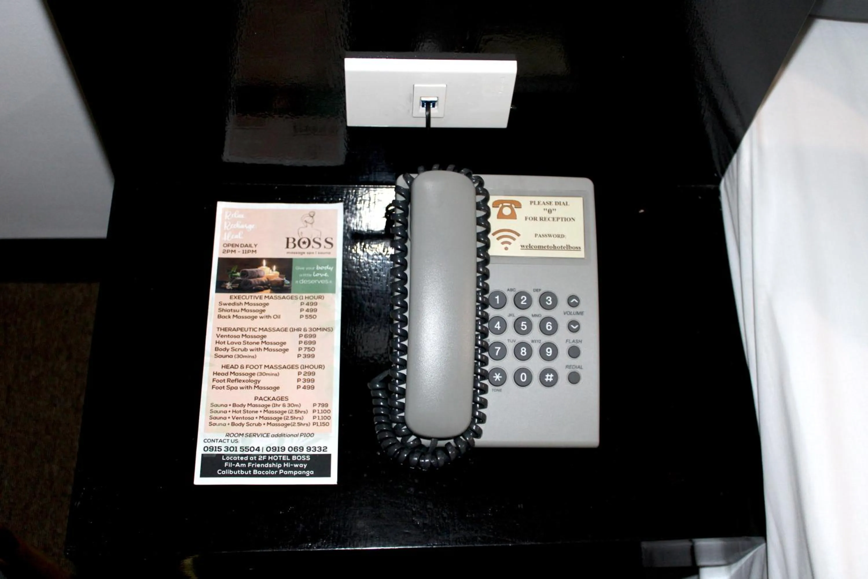 Bedroom in Dancenter Boss Hotel Near Clark International Airport