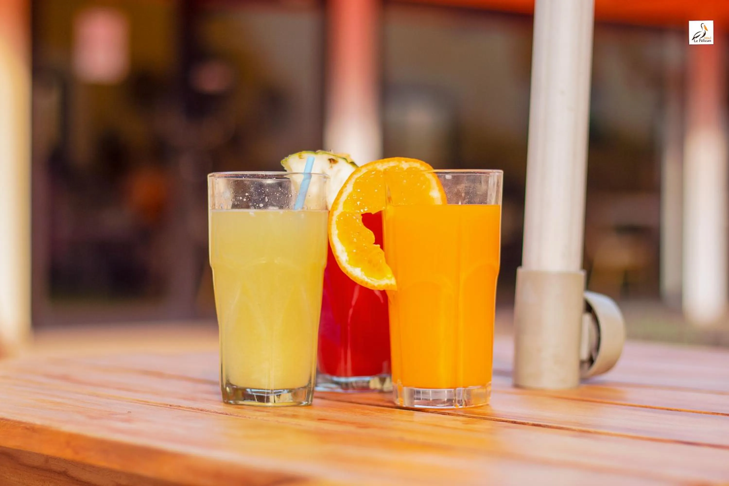 Continental breakfast in Hotel le Pelican