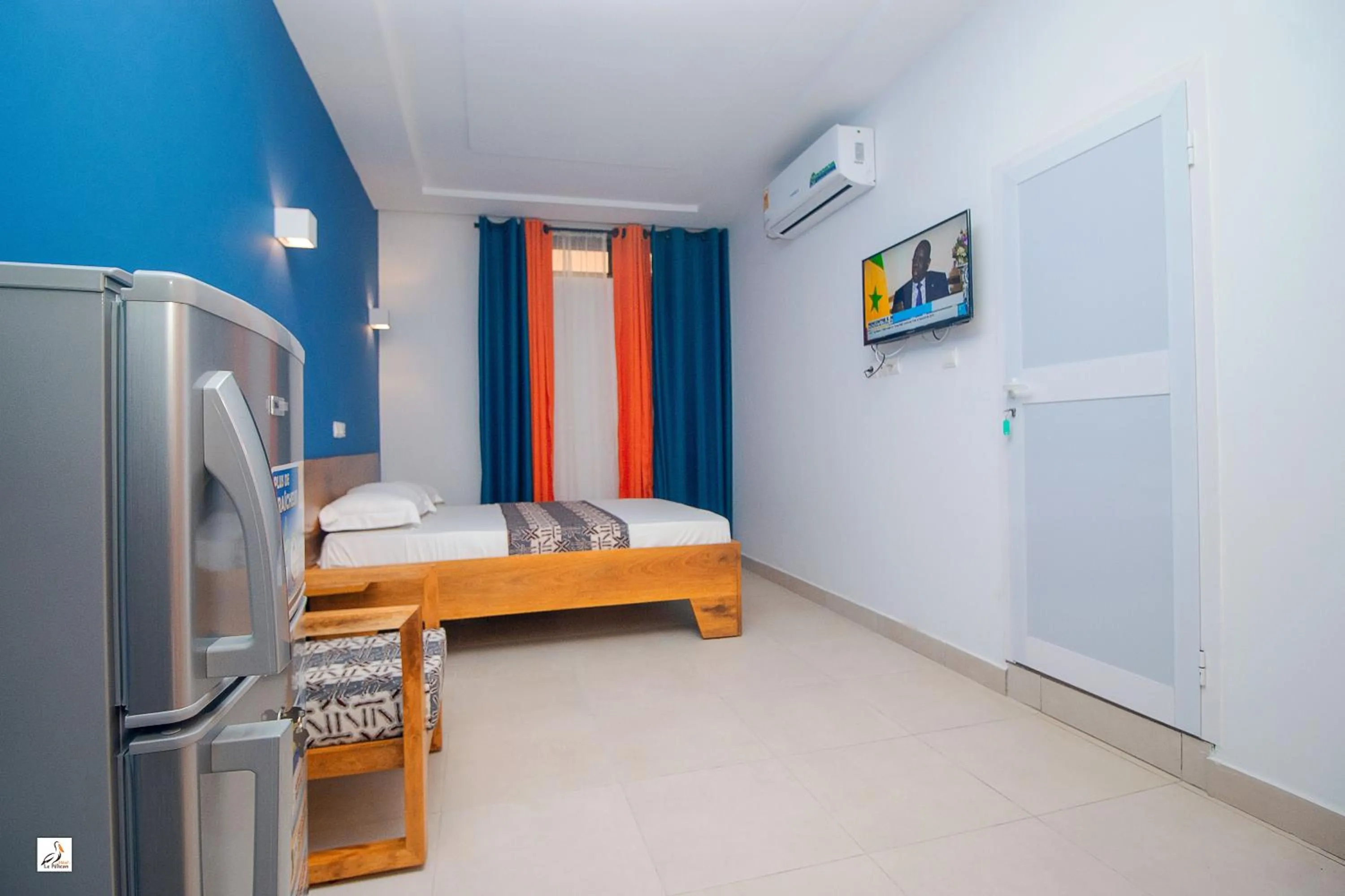 Bed in Hotel le Pelican