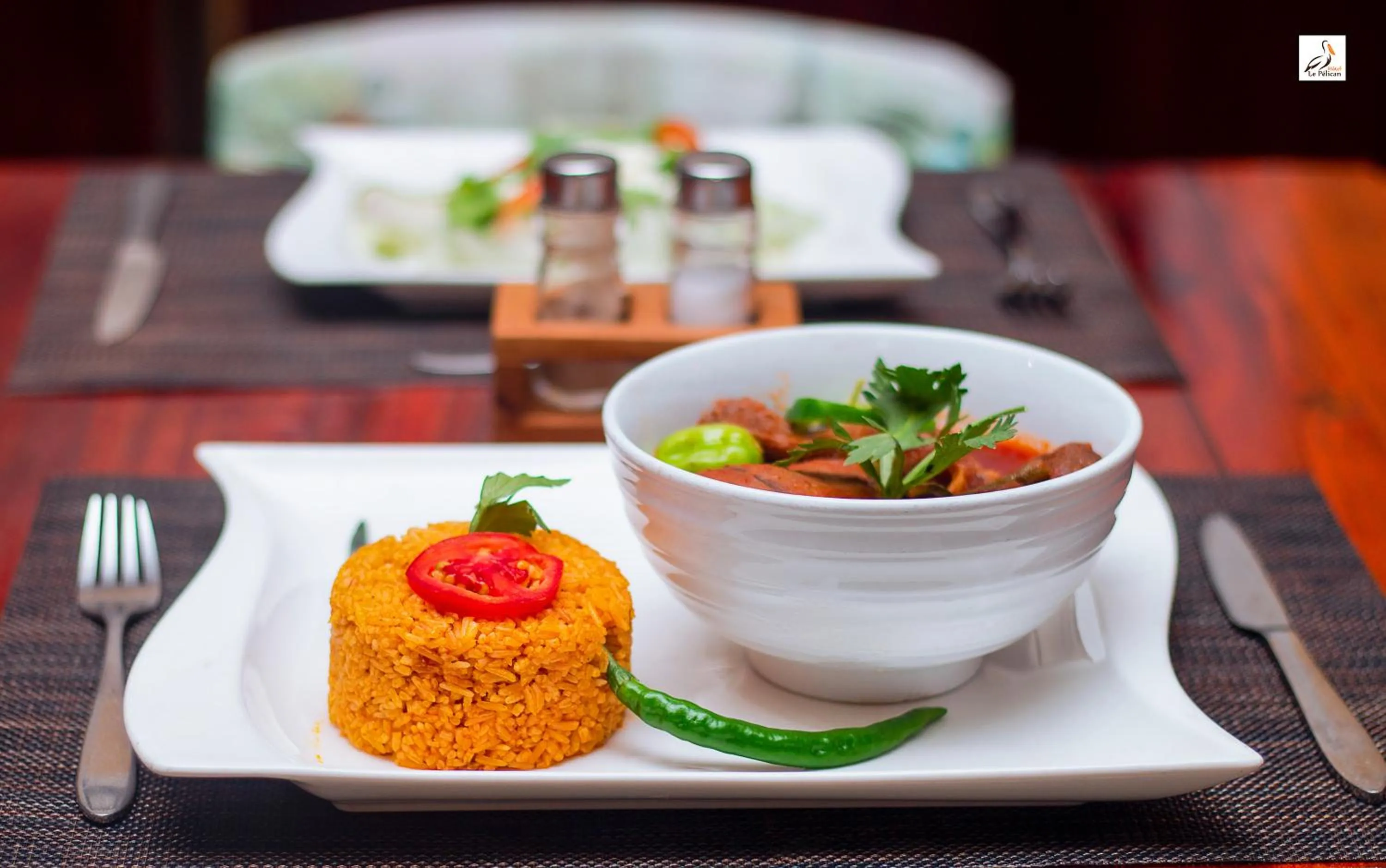 Food in Hotel le Pelican