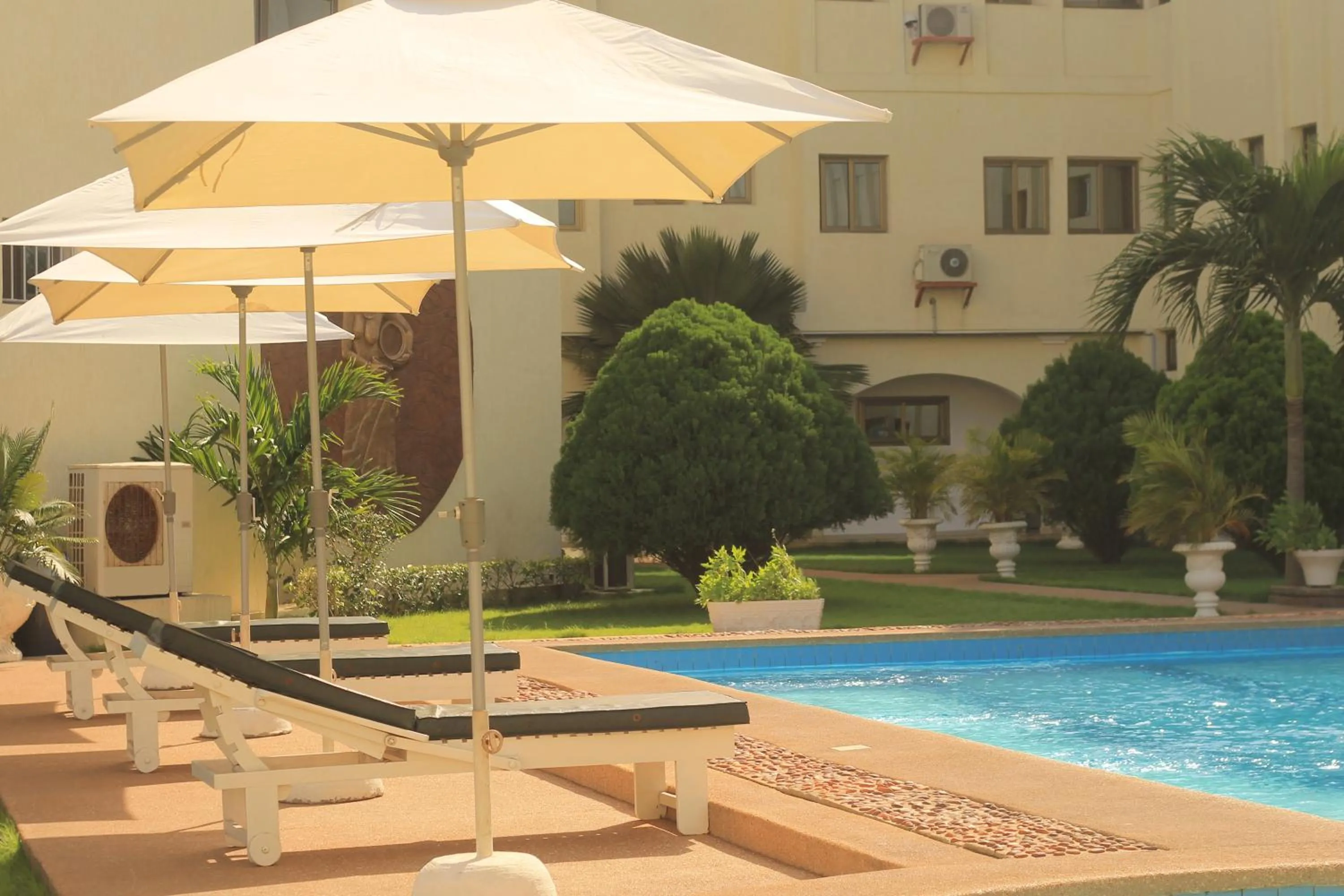 Swimming pool in Hotel le Pelican