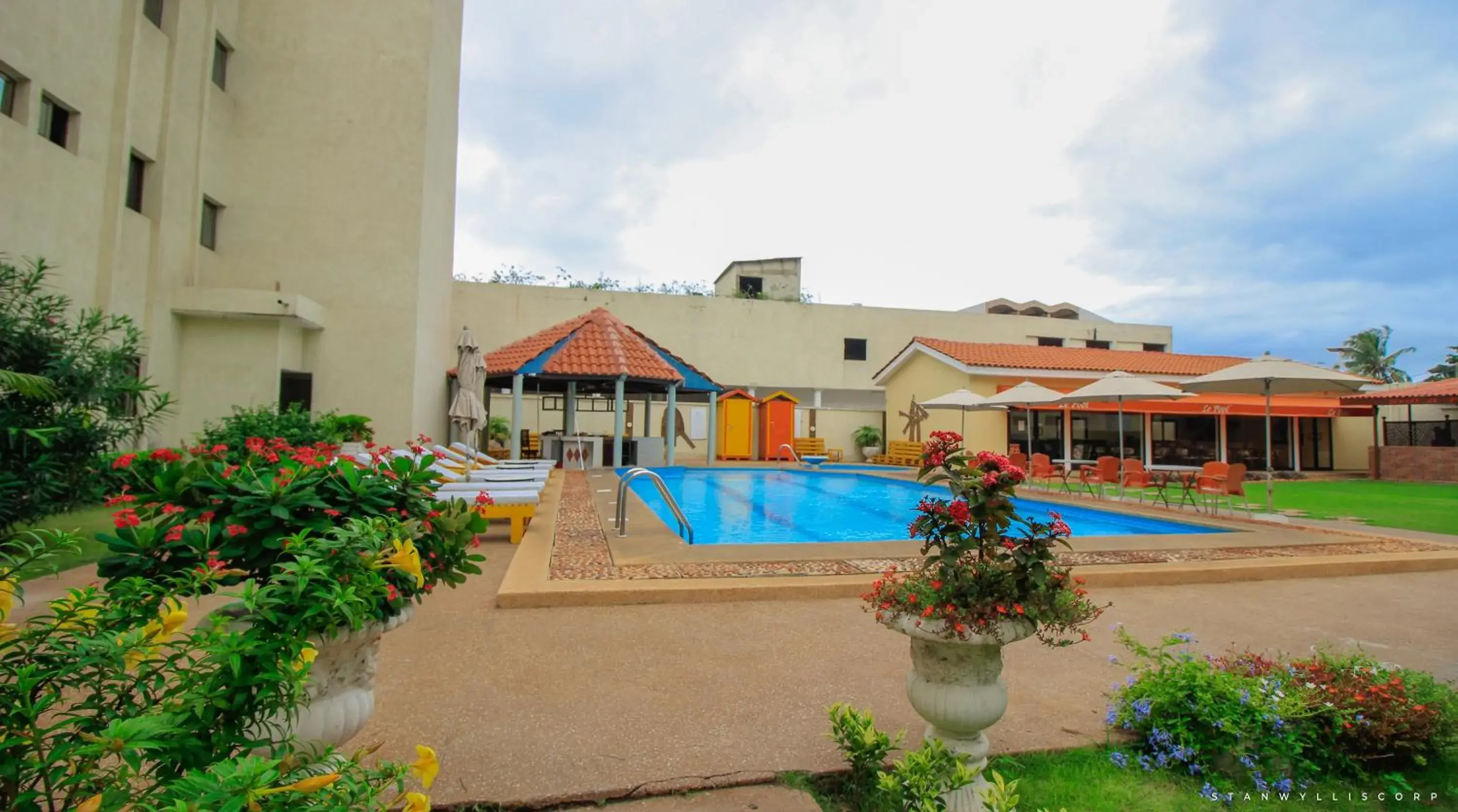 Swimming pool in Hotel le Pelican Swimming pool in Hotel le Pelican