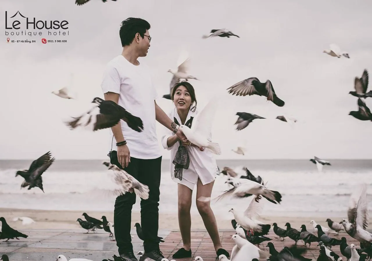 People in Le House Boutique Hotel - 100m to the beach