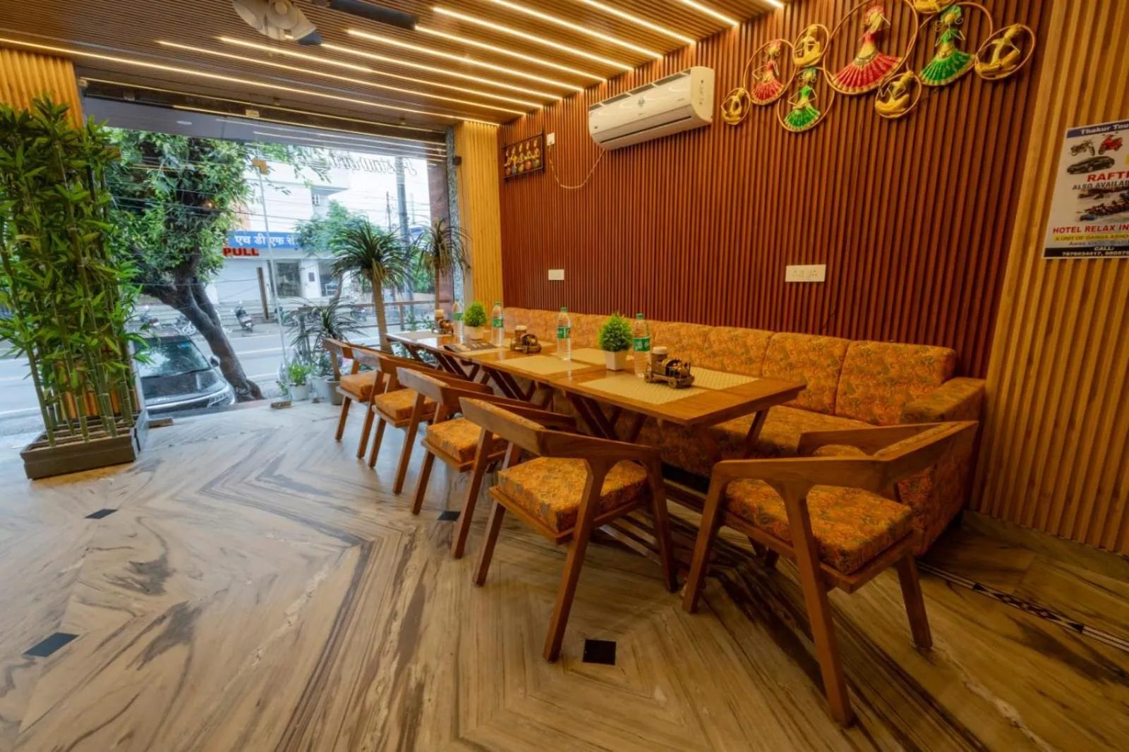 Seating area in Hotel Relax Inn Ganga Rishikesh