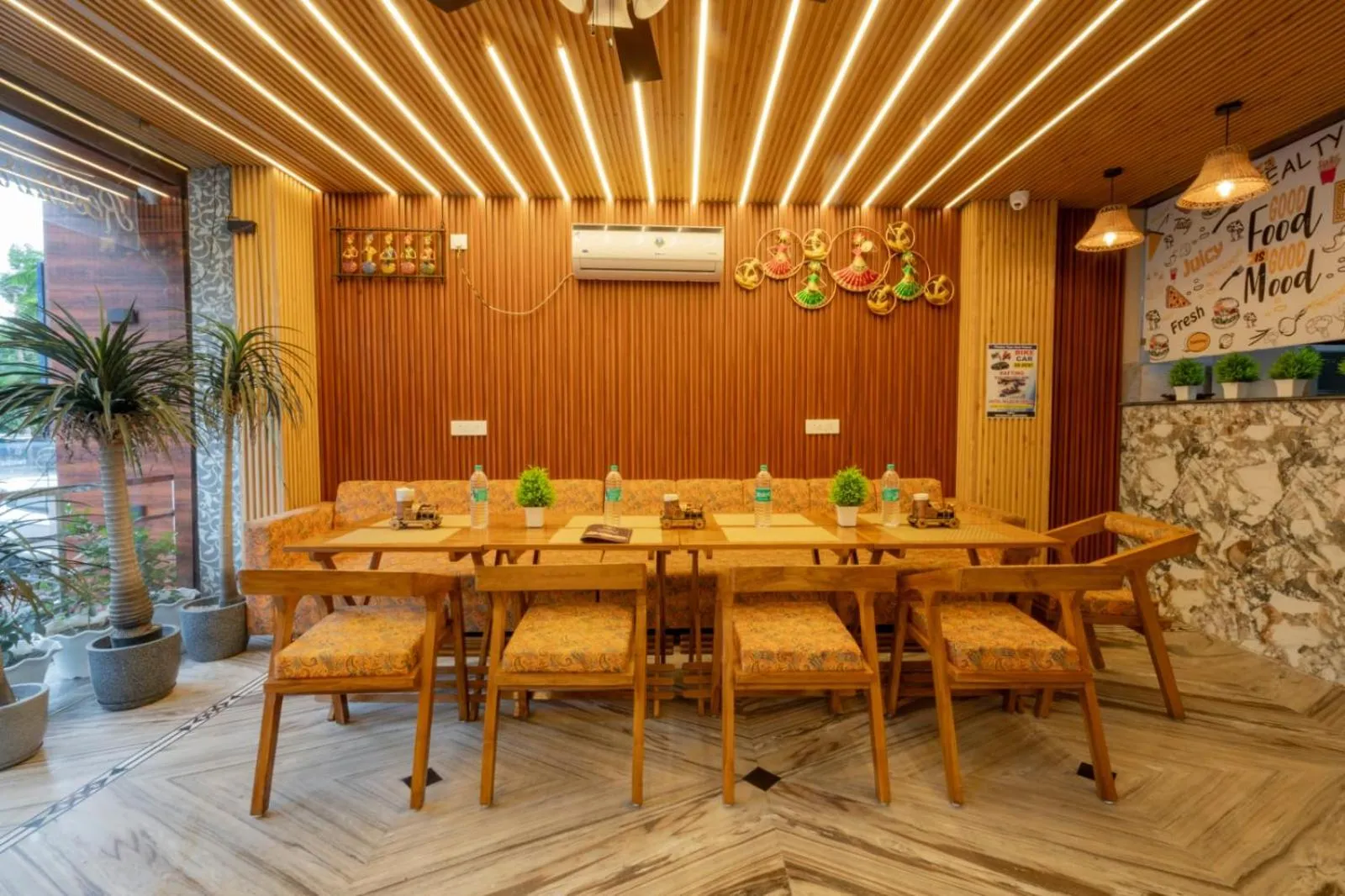 Seating area in Hotel Relax Inn Ganga Rishikesh