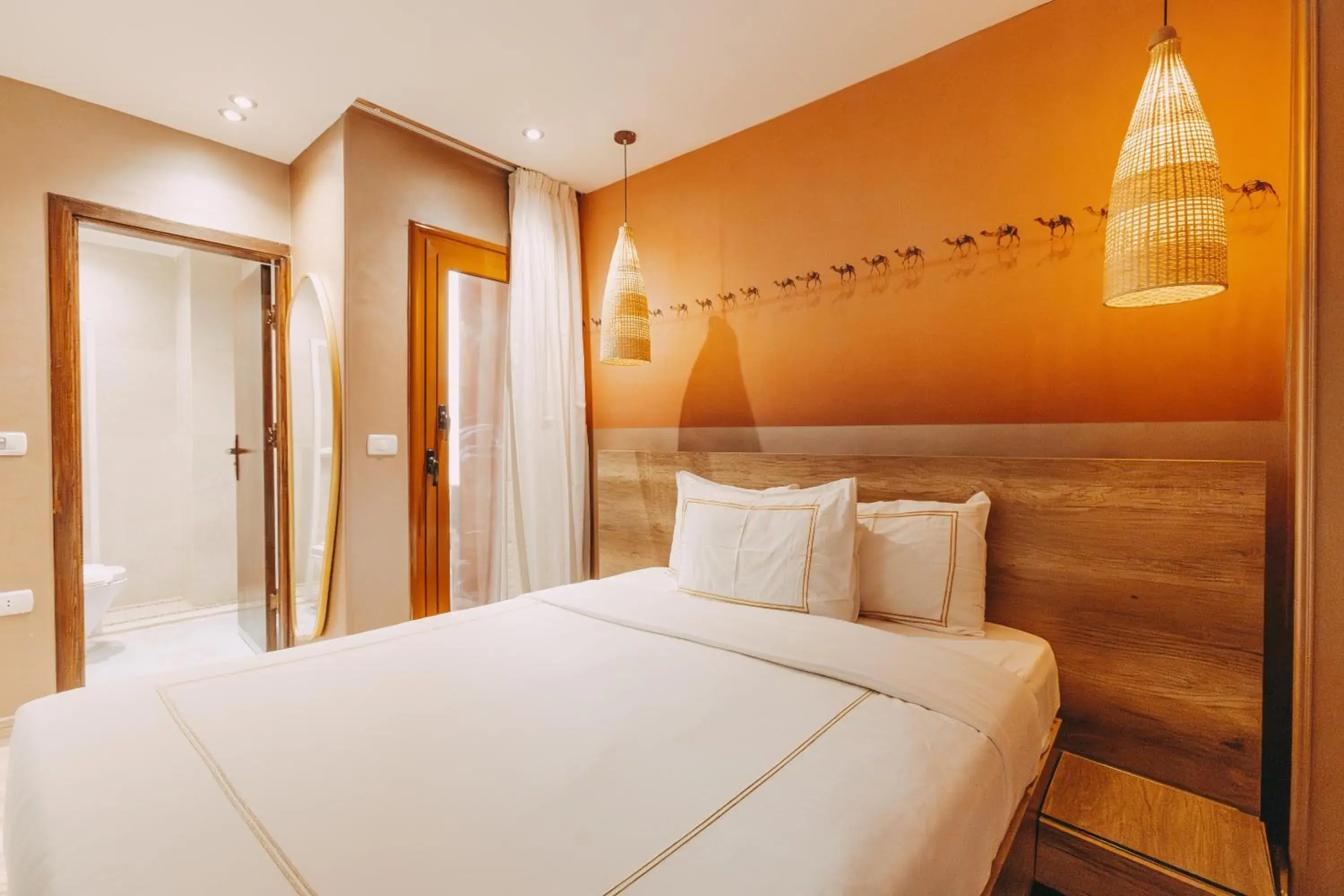 Double Room with Mountain View - single occupancy in Almas Pyramids Hotel Double Room with Mountain View - single occupancy in Almas Pyramids Hotel