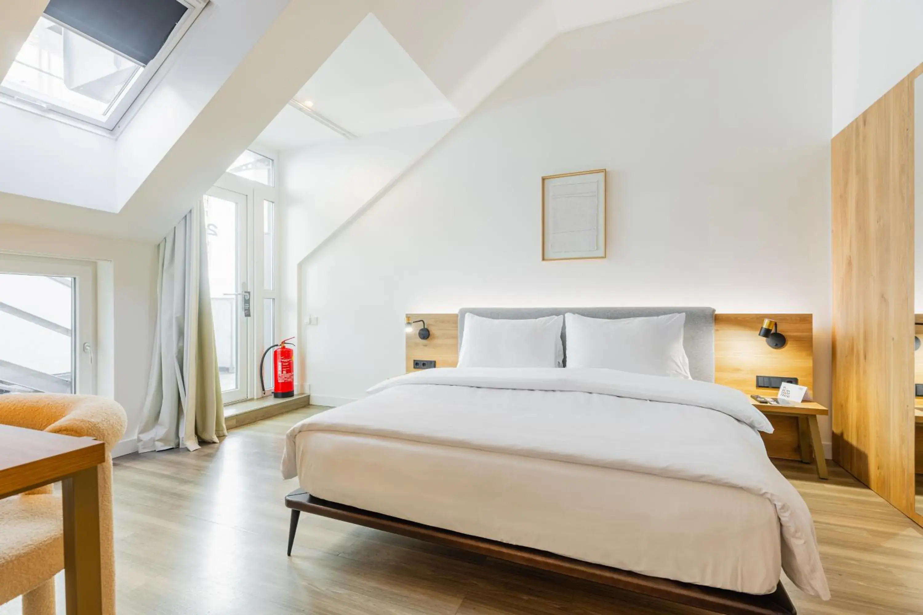 Double Room with Garden View in FortyPlusOne Hotel Vienna Double Room with Garden View in FortyPlusOne Hotel Vienna