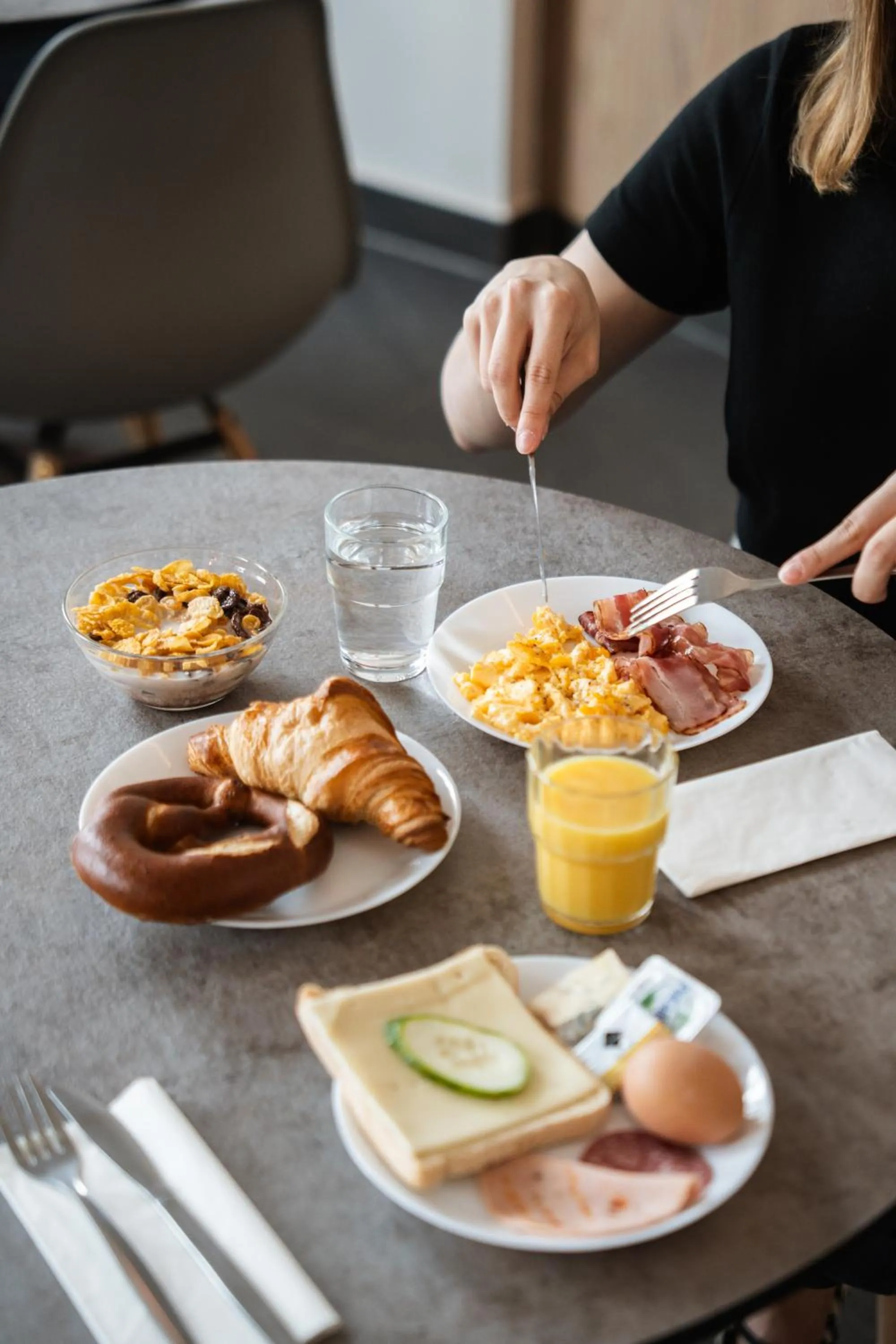 Breakfast in FortyPlusOne Hotel Vienna