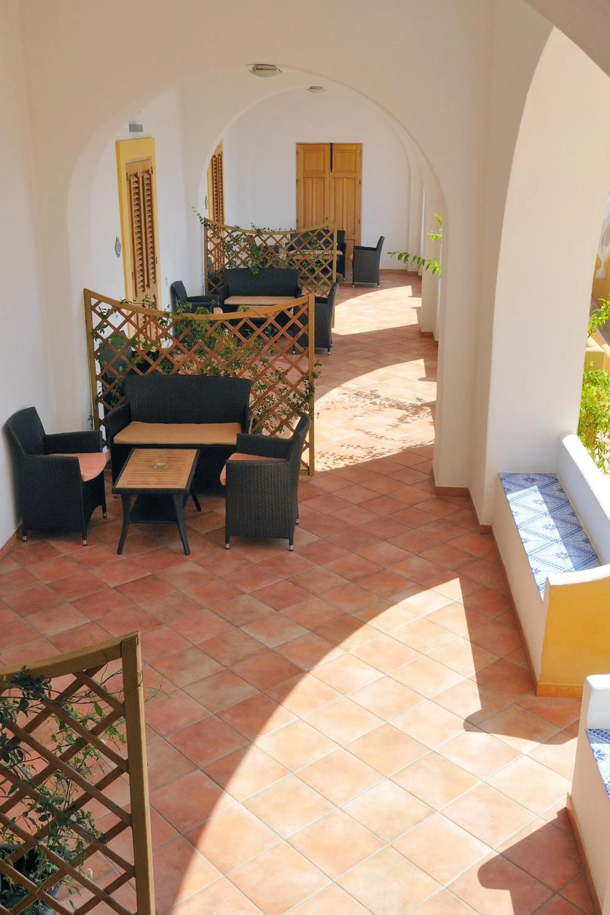 Patio in Solemar Hotel