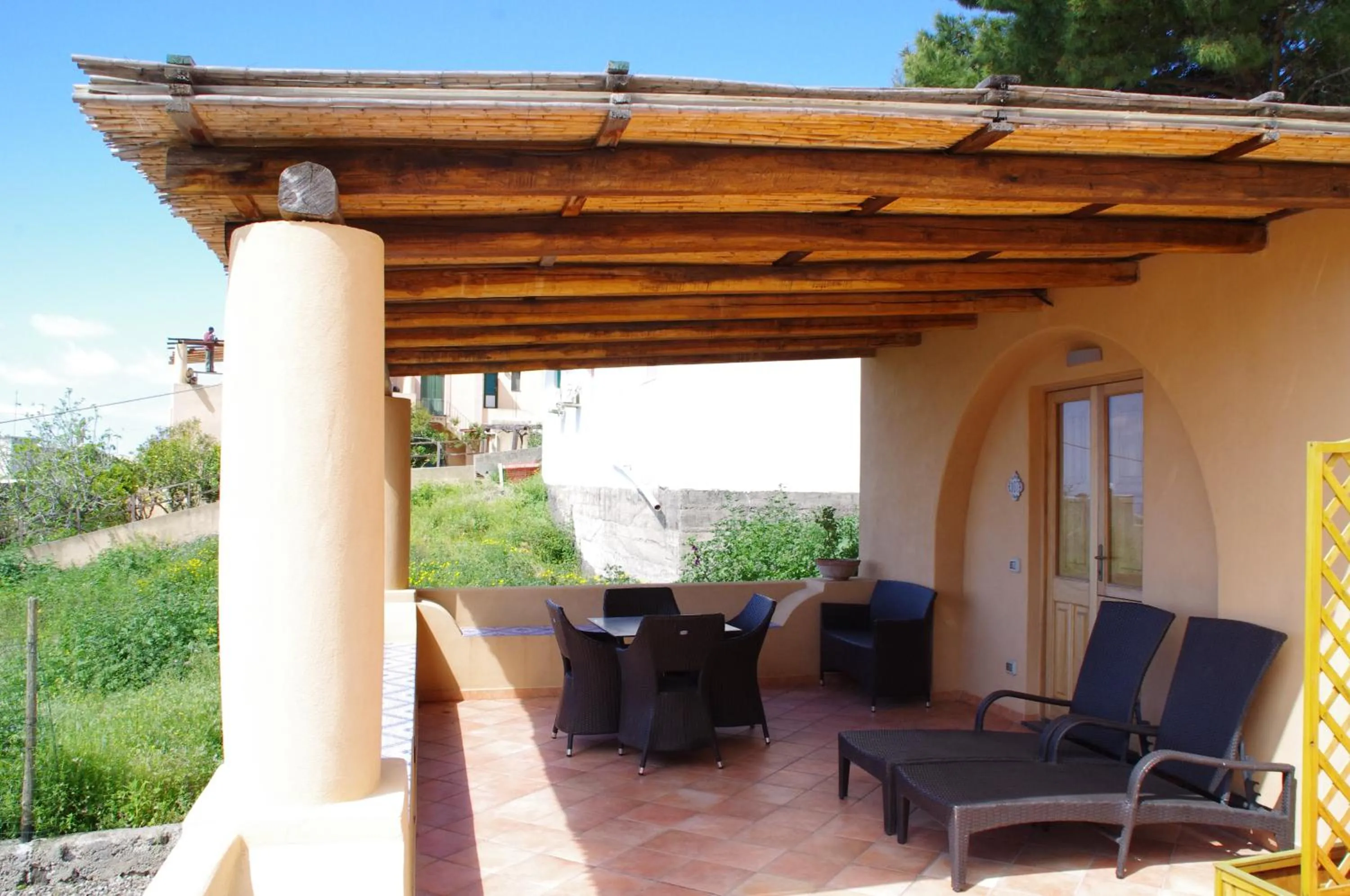 Patio in Solemar Hotel