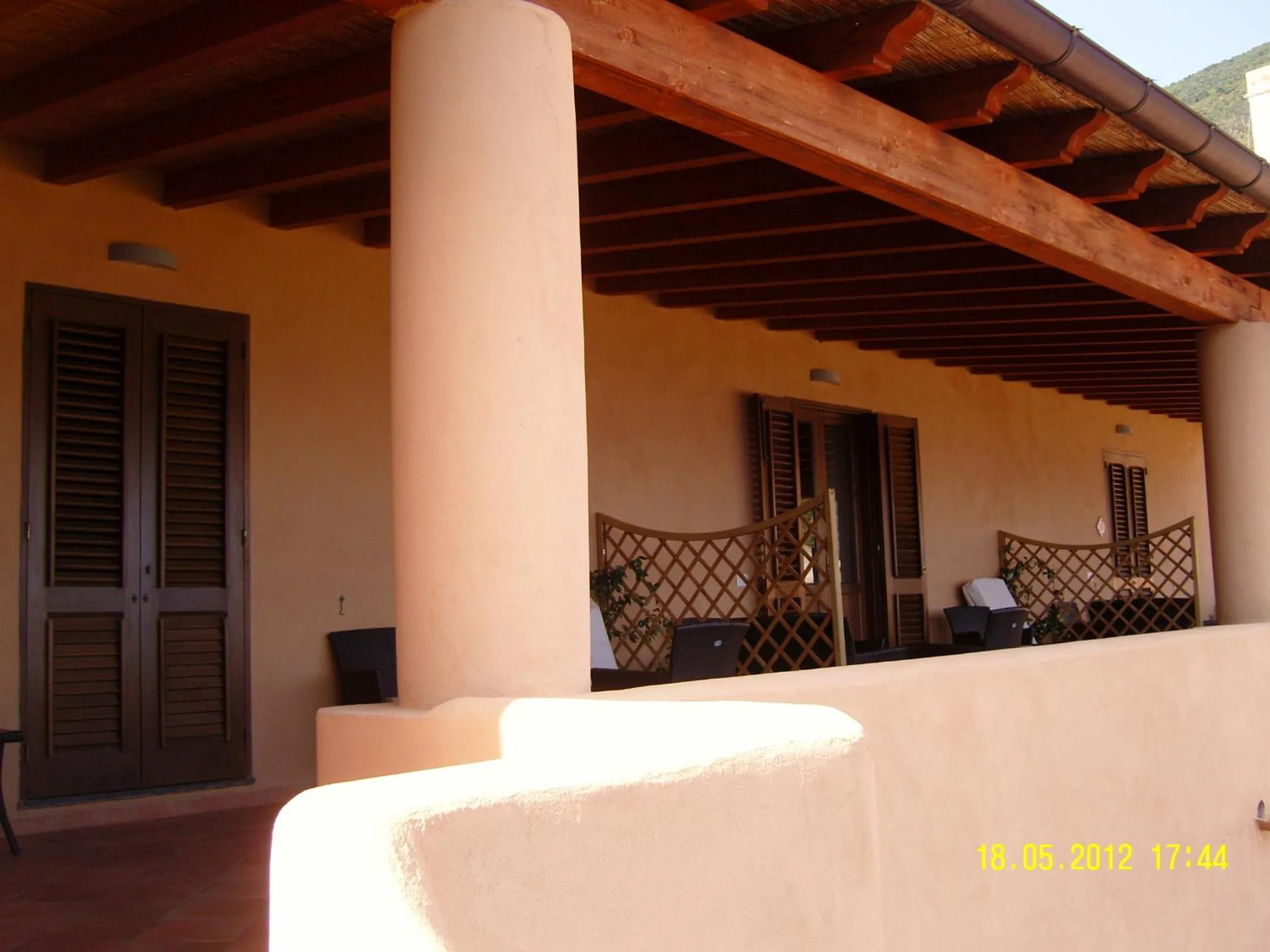 Patio in Solemar Hotel