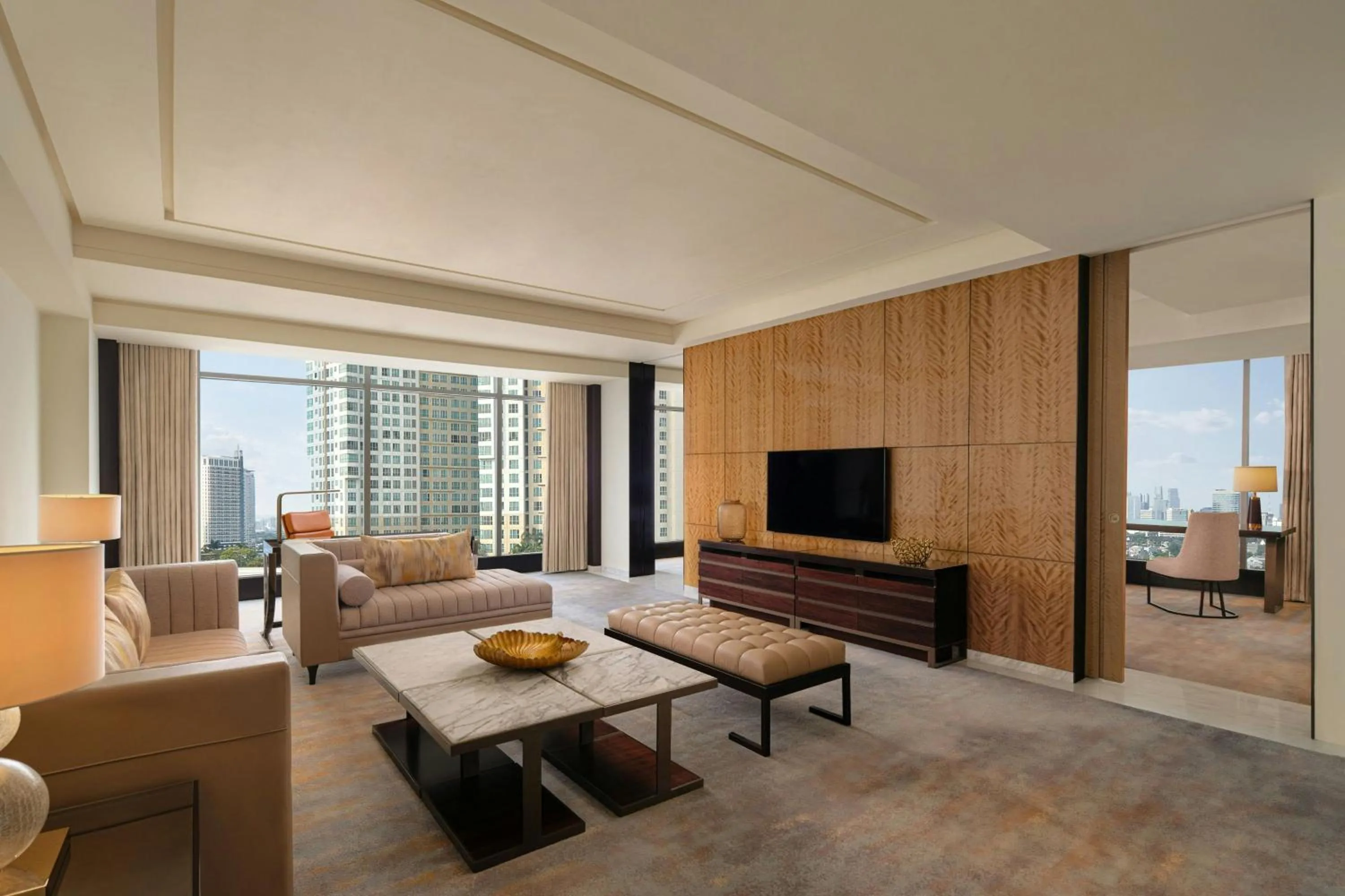 Photo of the whole room in Sheraton Grand Jakarta Gandaria City Hotel