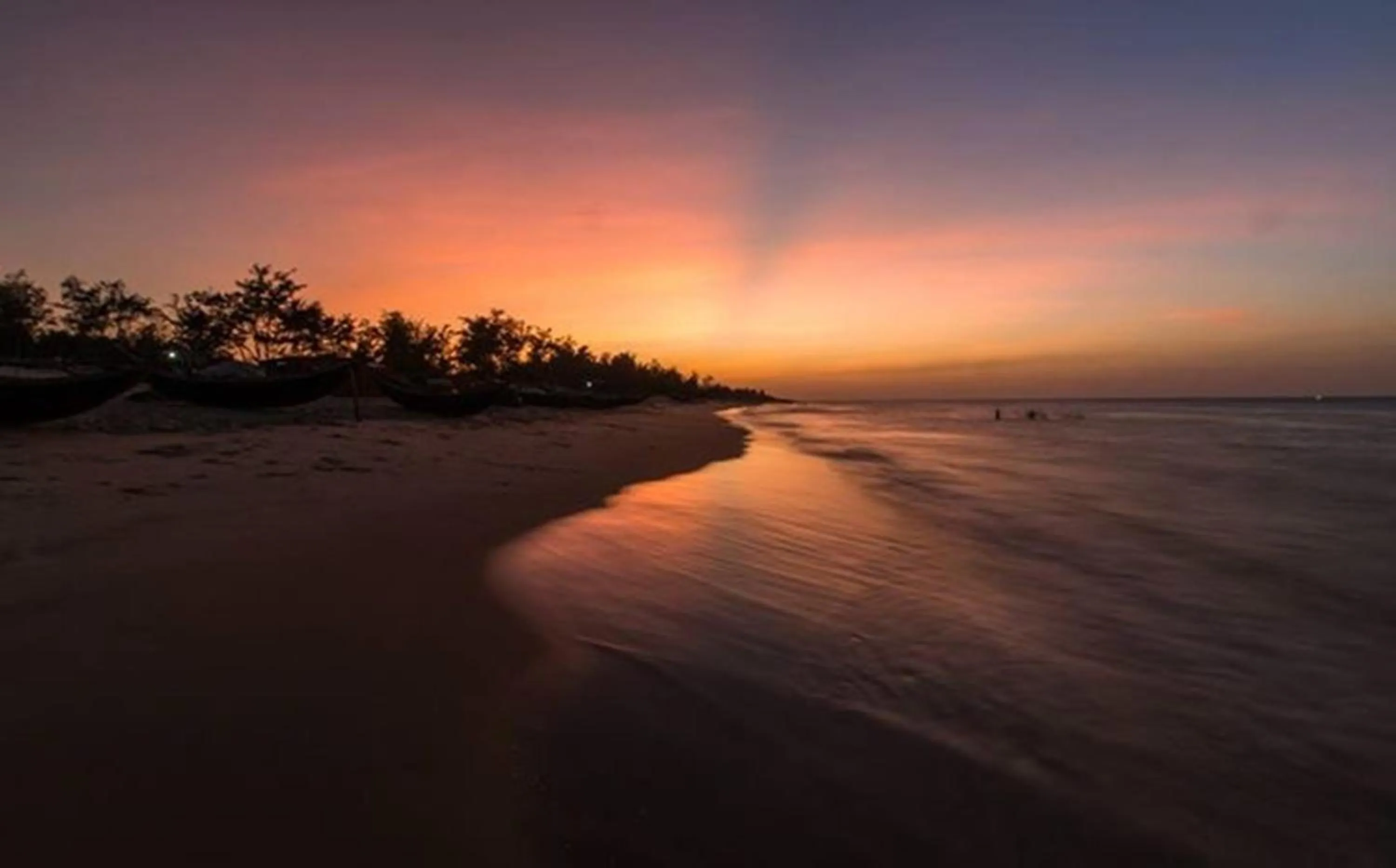 Beach in Villa Louise Hue Beach Boutique Hotel