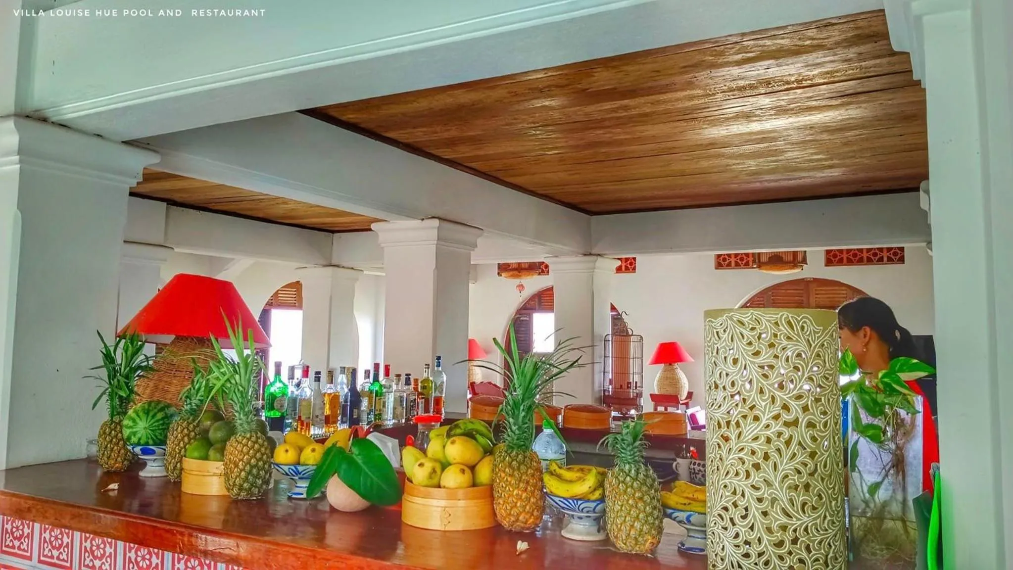 Restaurant/places to eat in Villa Louise Hue Beach Boutique Hotel