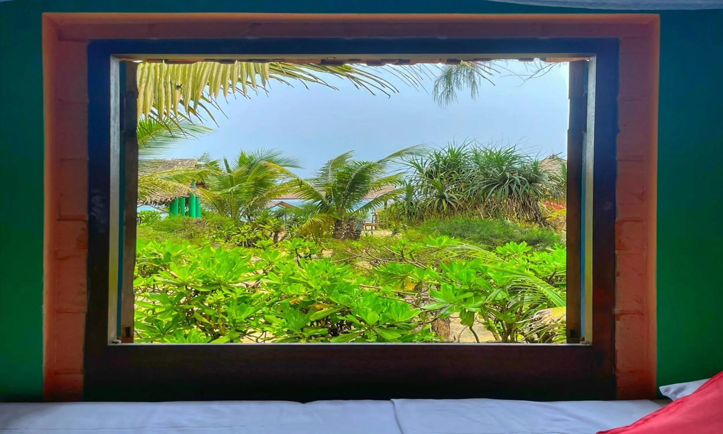 Garden in Villa Louise Hue Beach Boutique Hotel