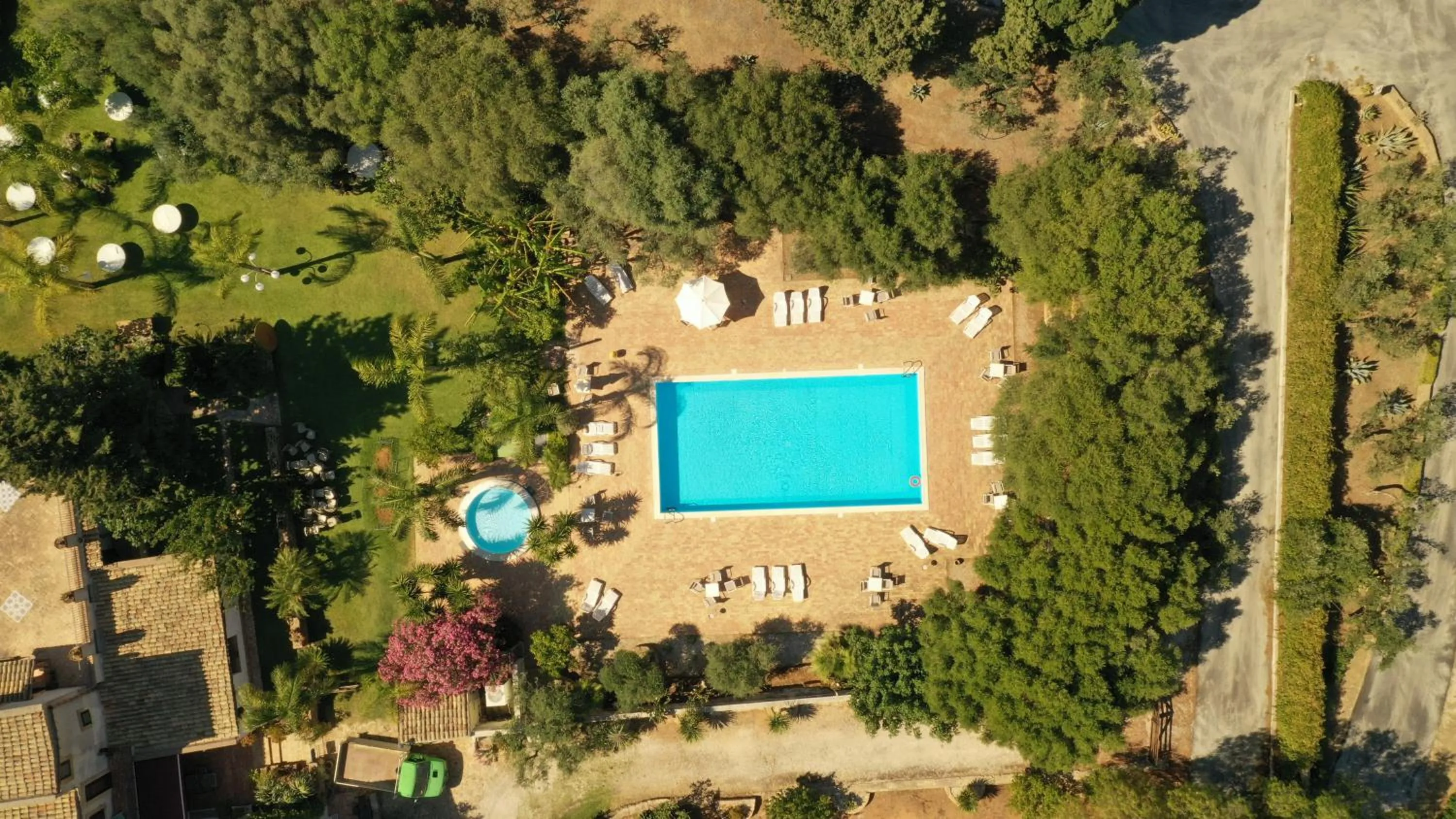 Bird's eye view in Case Di Latomie