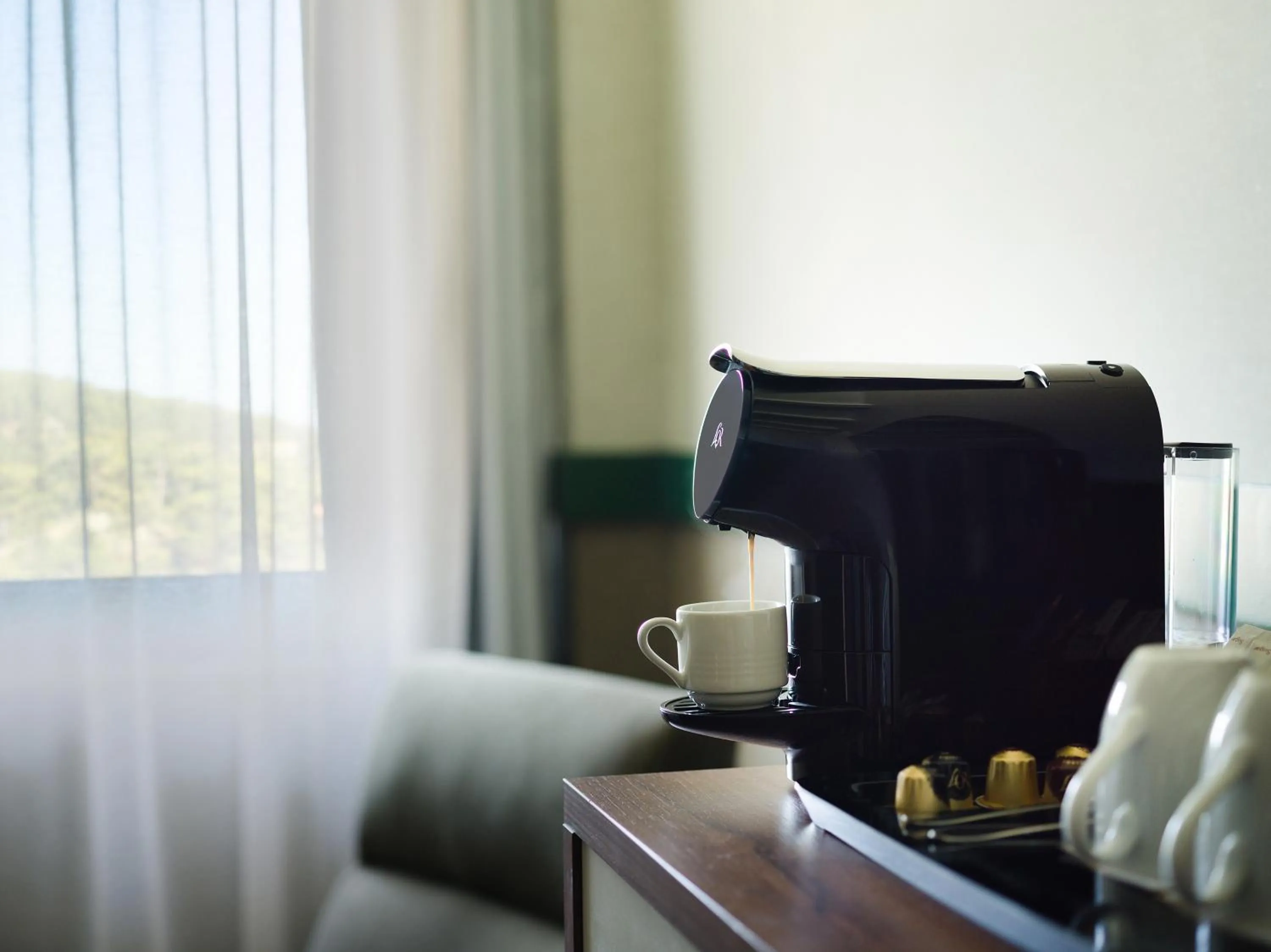 Coffee/tea facilities in Petit Palais Platres Boutique Hotel