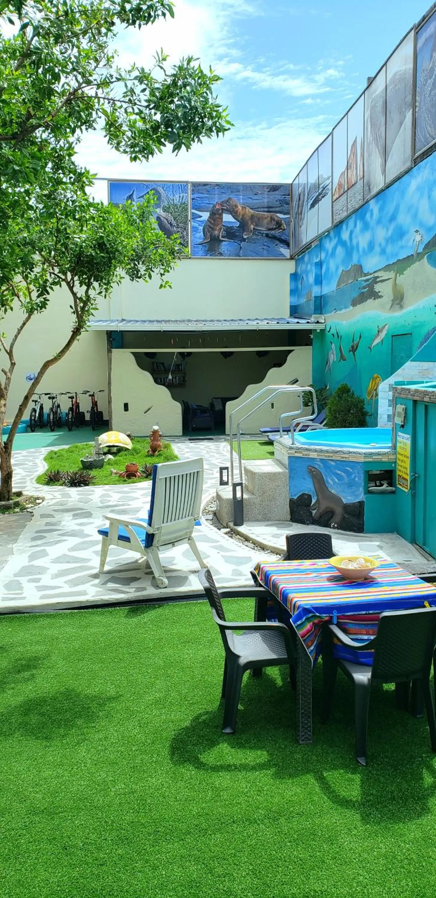 Patio in Galápagos Eco Friendly