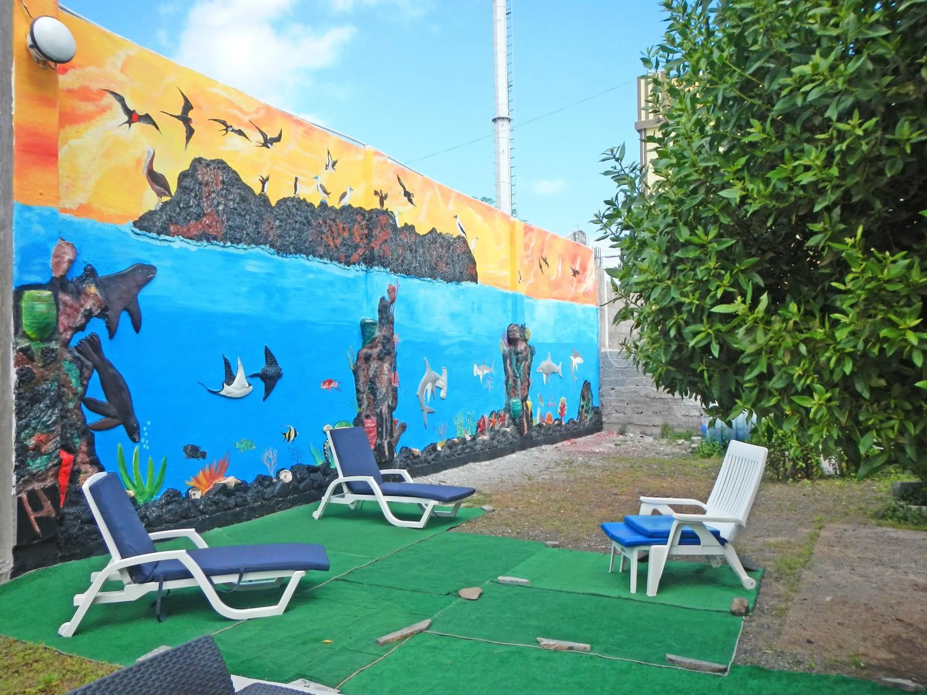 Patio in Galápagos Eco Friendly