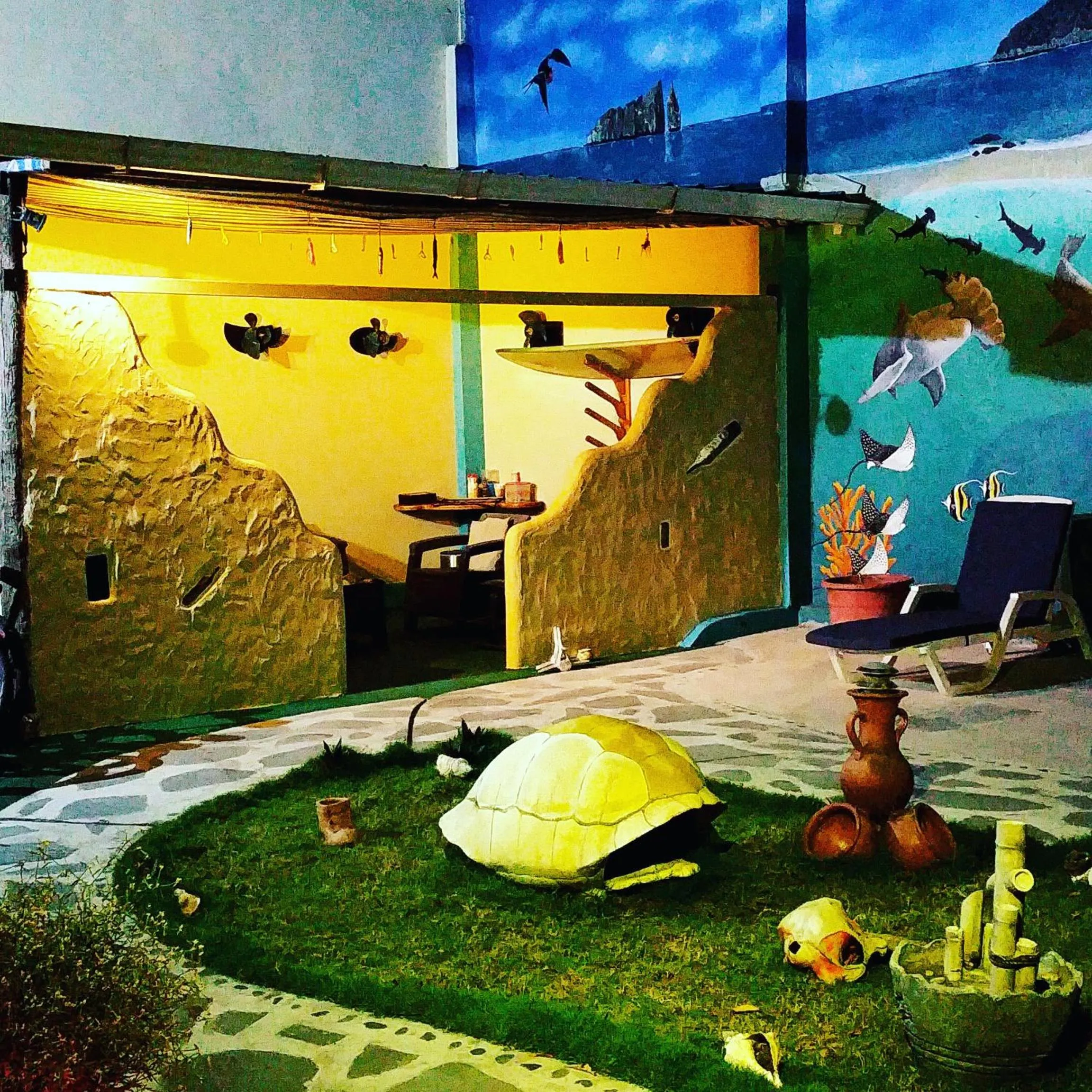 Patio in Galápagos Eco Friendly