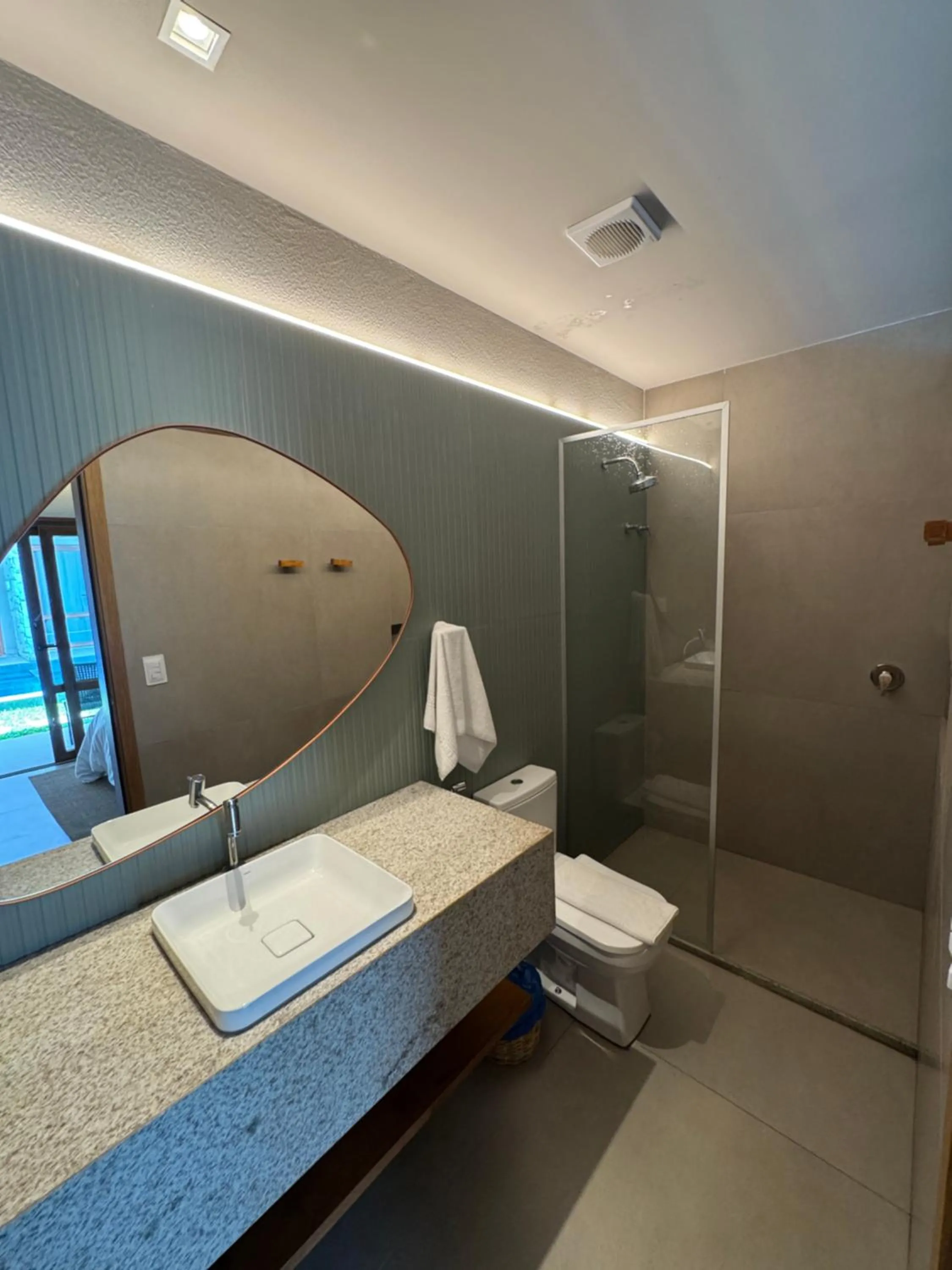 Bathroom in Amaraíz Pousada