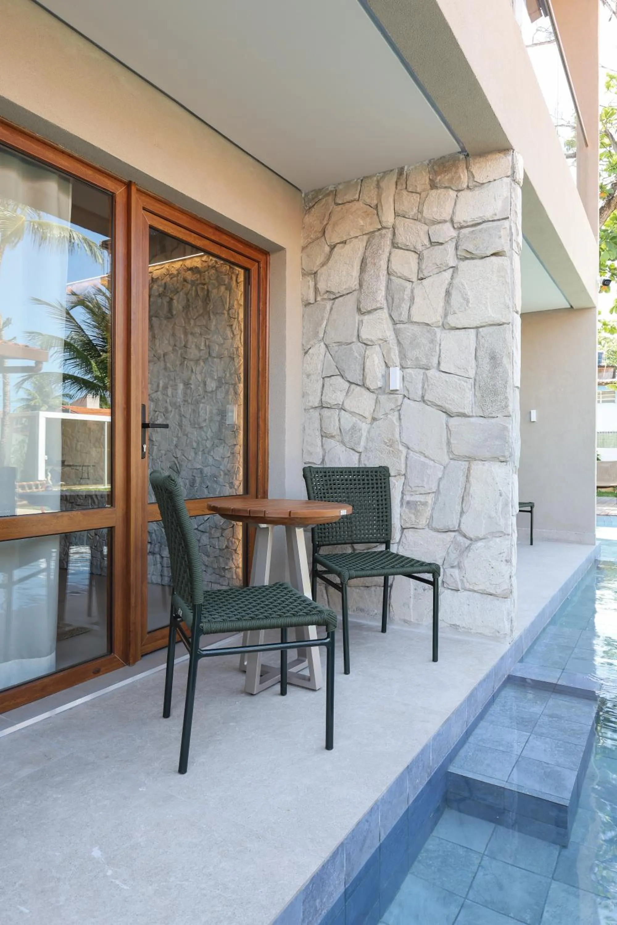 Seating area in Amaraíz Pousada