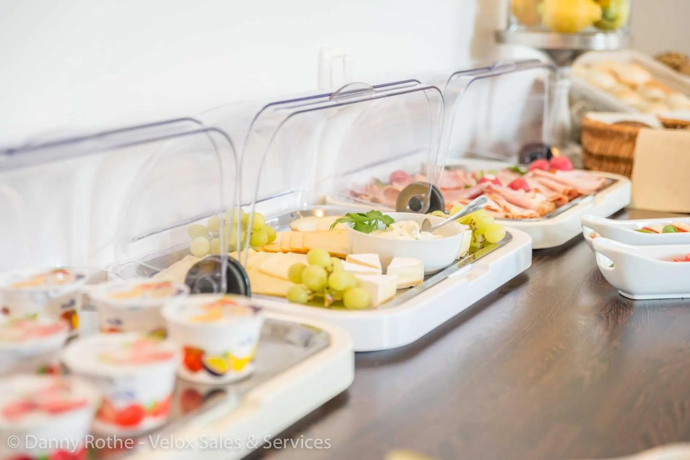 Buffet breakfast in Pension Wess