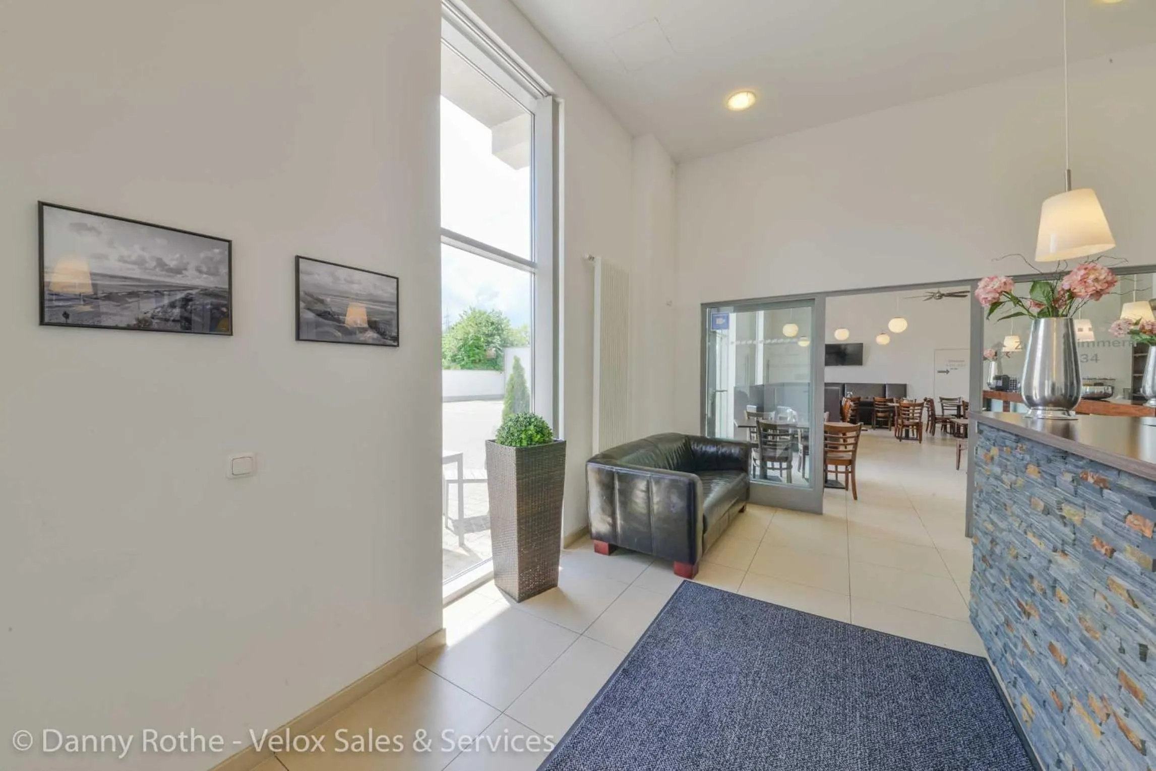 Lobby or reception in Pension Wess