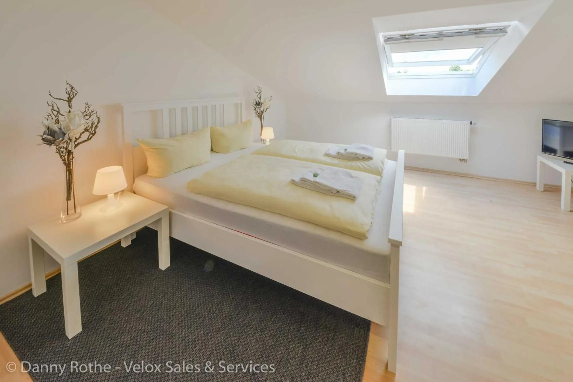 Photo of the whole room, Bed in Pension Wess