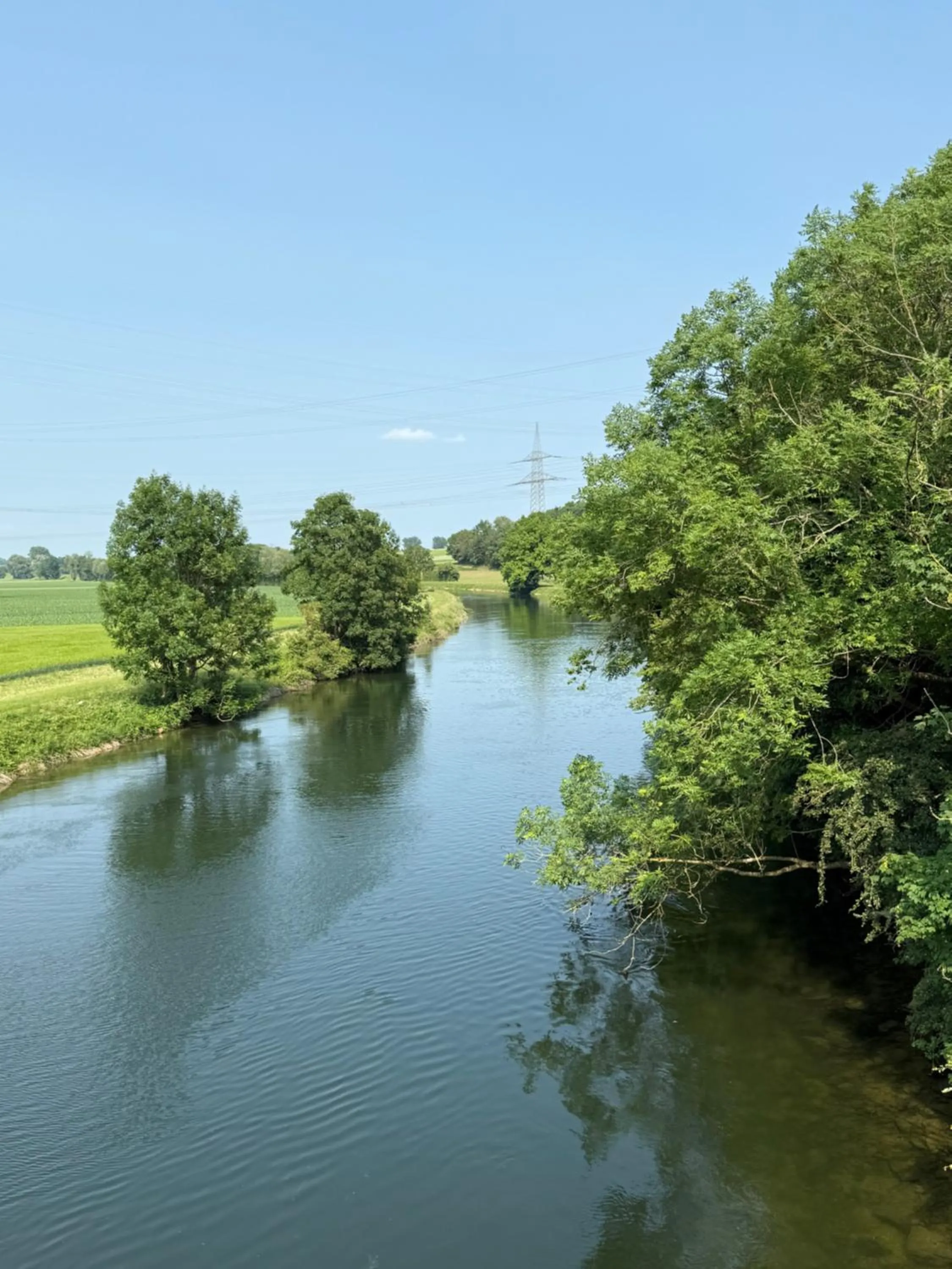 Fishing in Pension Wess