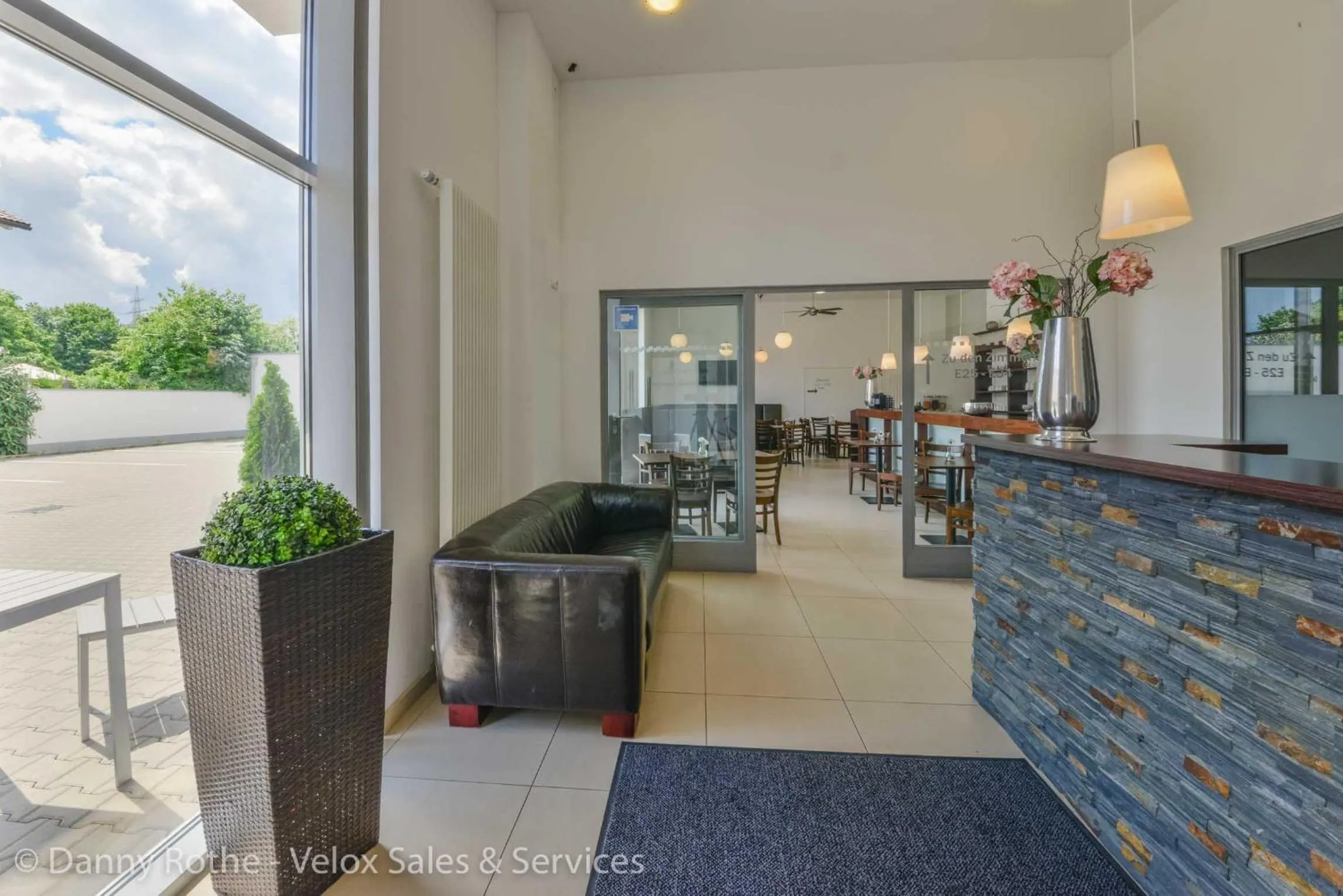 Lobby or reception in Pension Wess