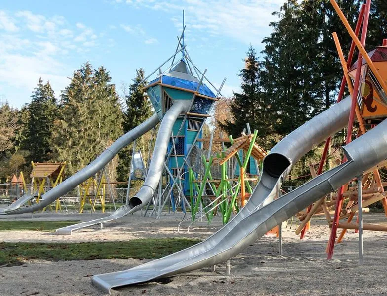 Children play ground in Pension Wess