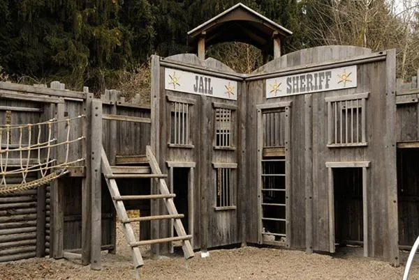 Children play ground in Pension Wess