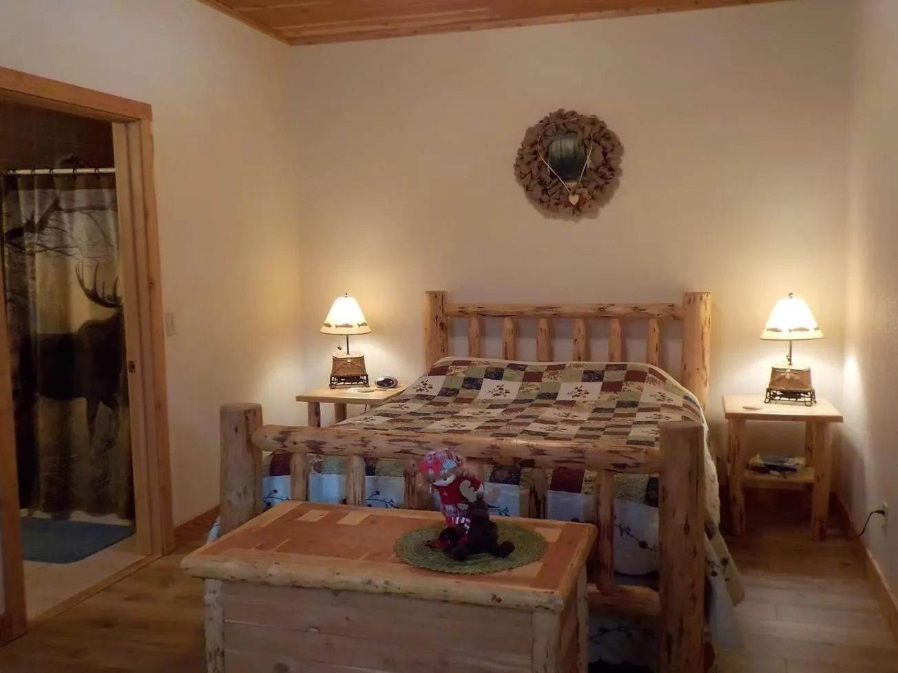 Bed in West Yellowstone Bed and Breakfast
