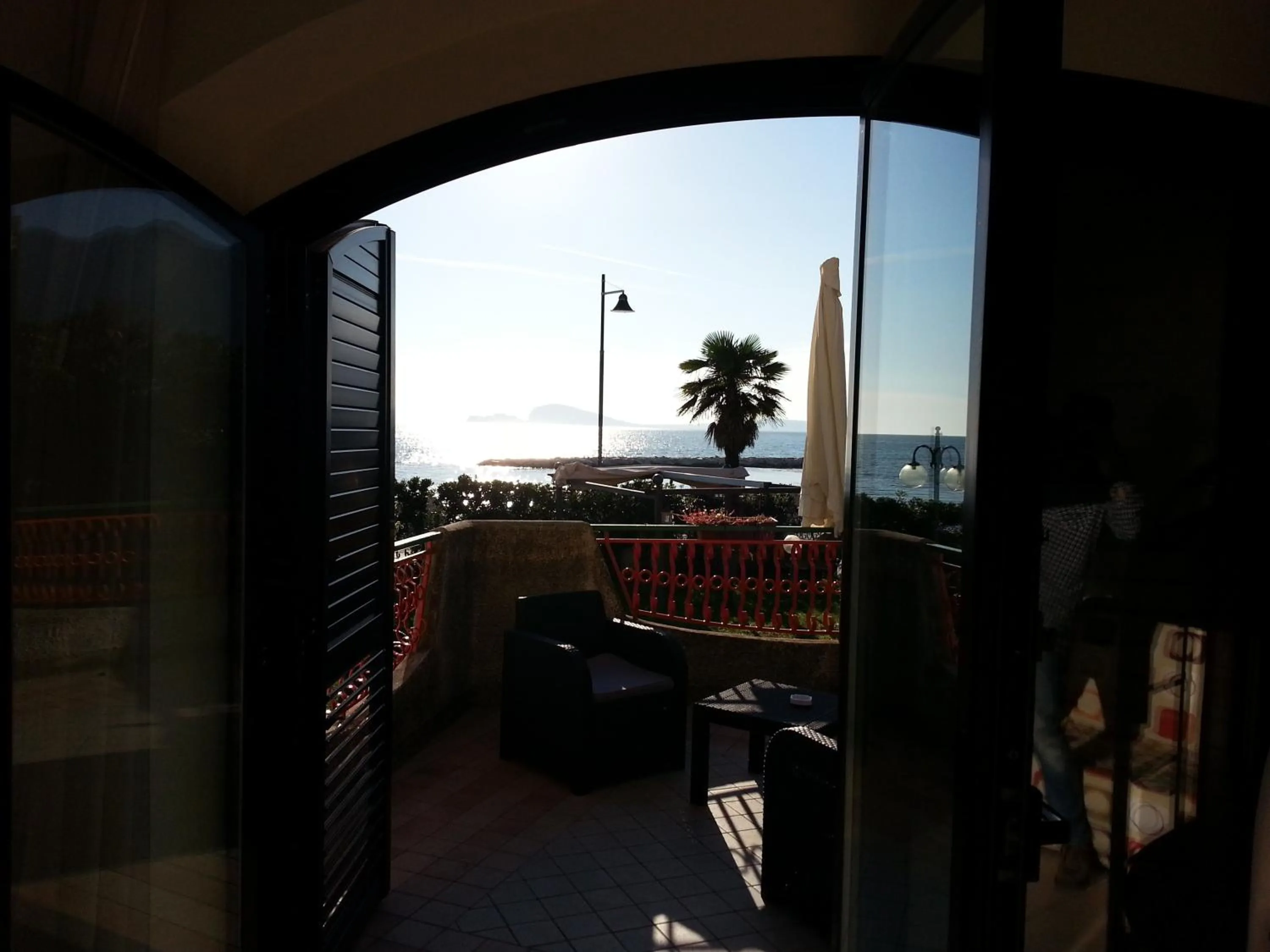 Balcony/Terrace in Hotel Tirreno Formia