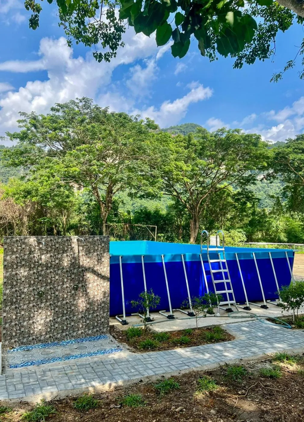 Swimming pool in Glamping at Xscape Tambun