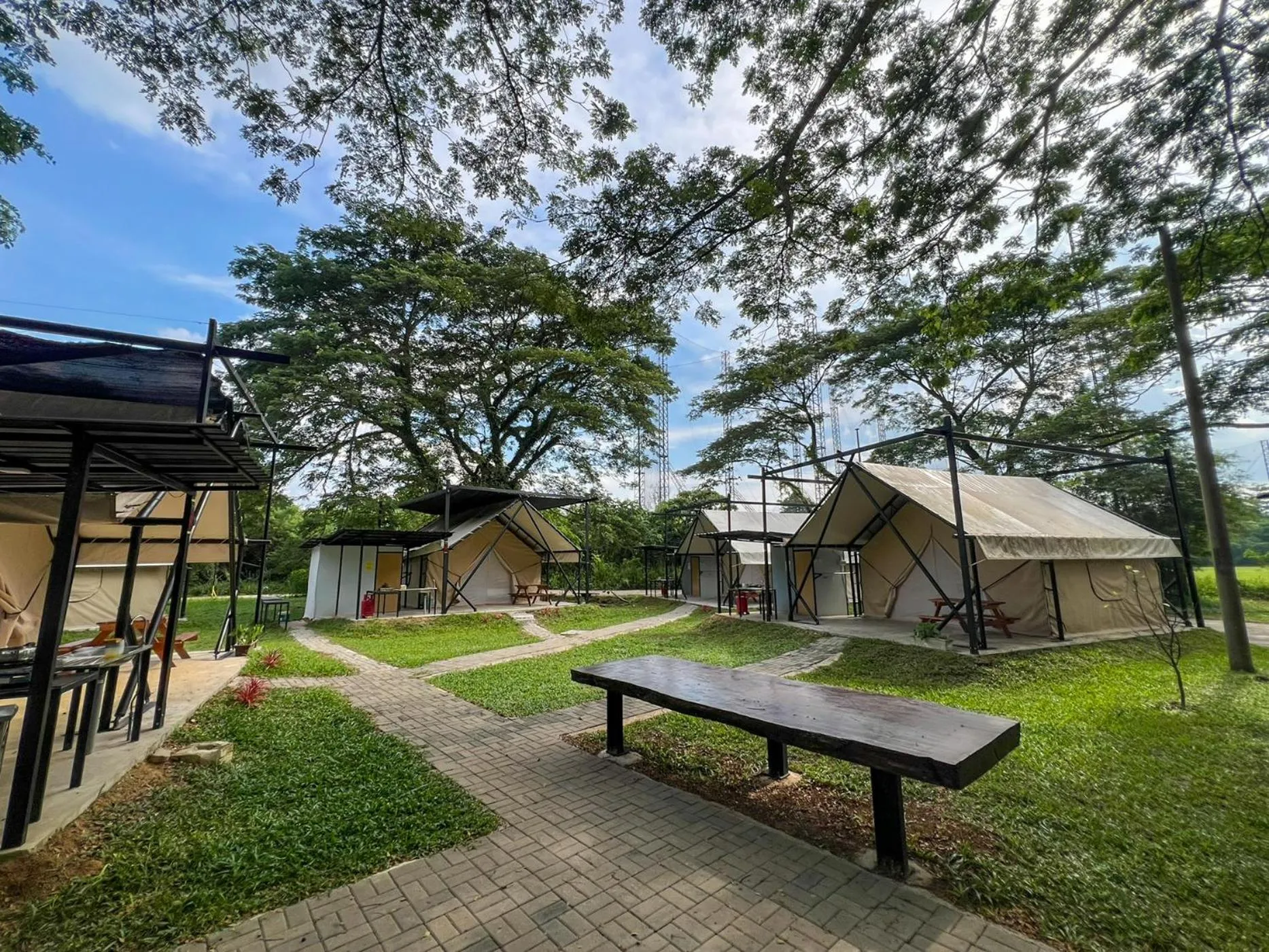 Property building in Glamping at Xscape Tambun