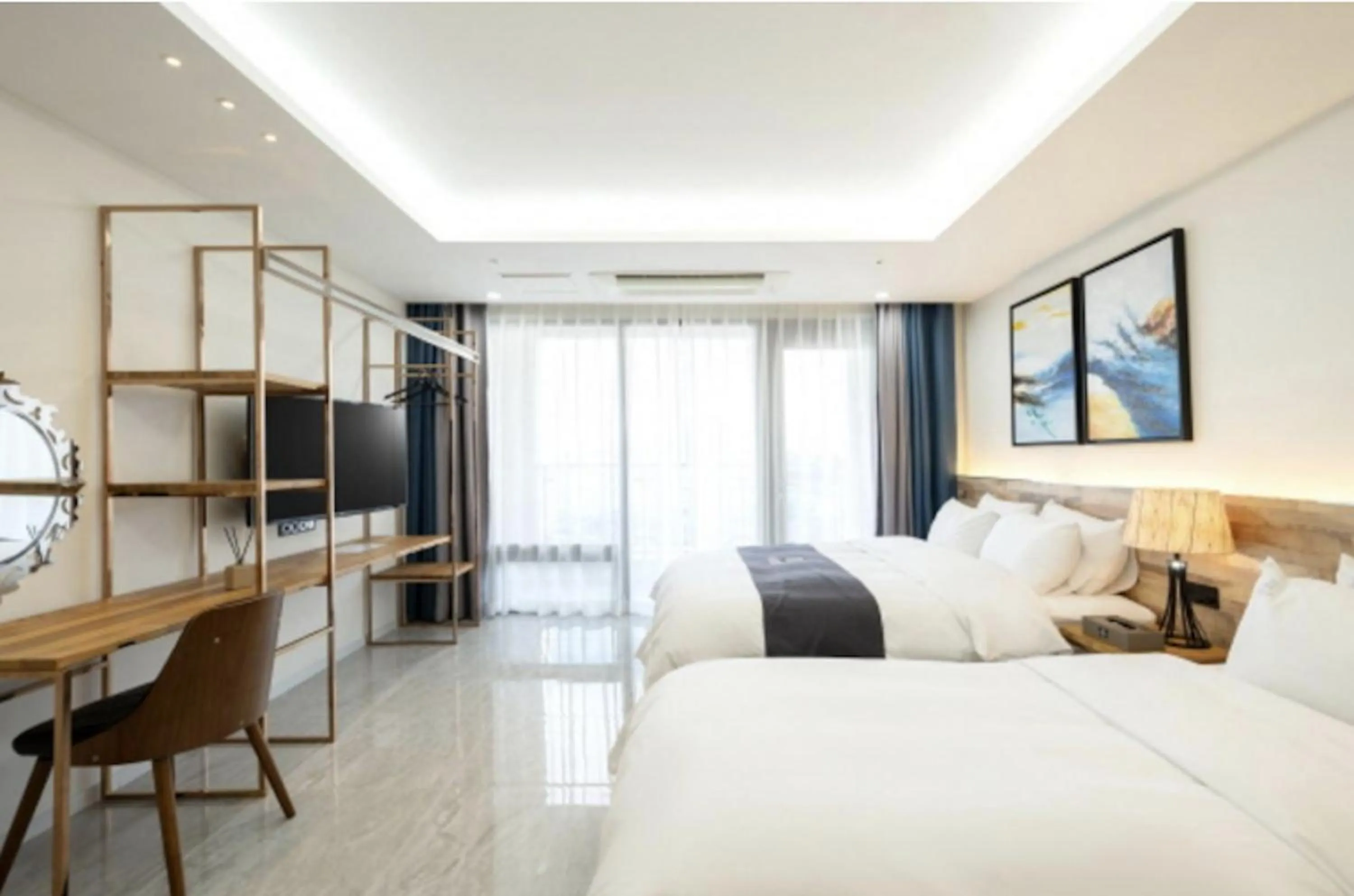 Bed in Blanc Hotel & Resort