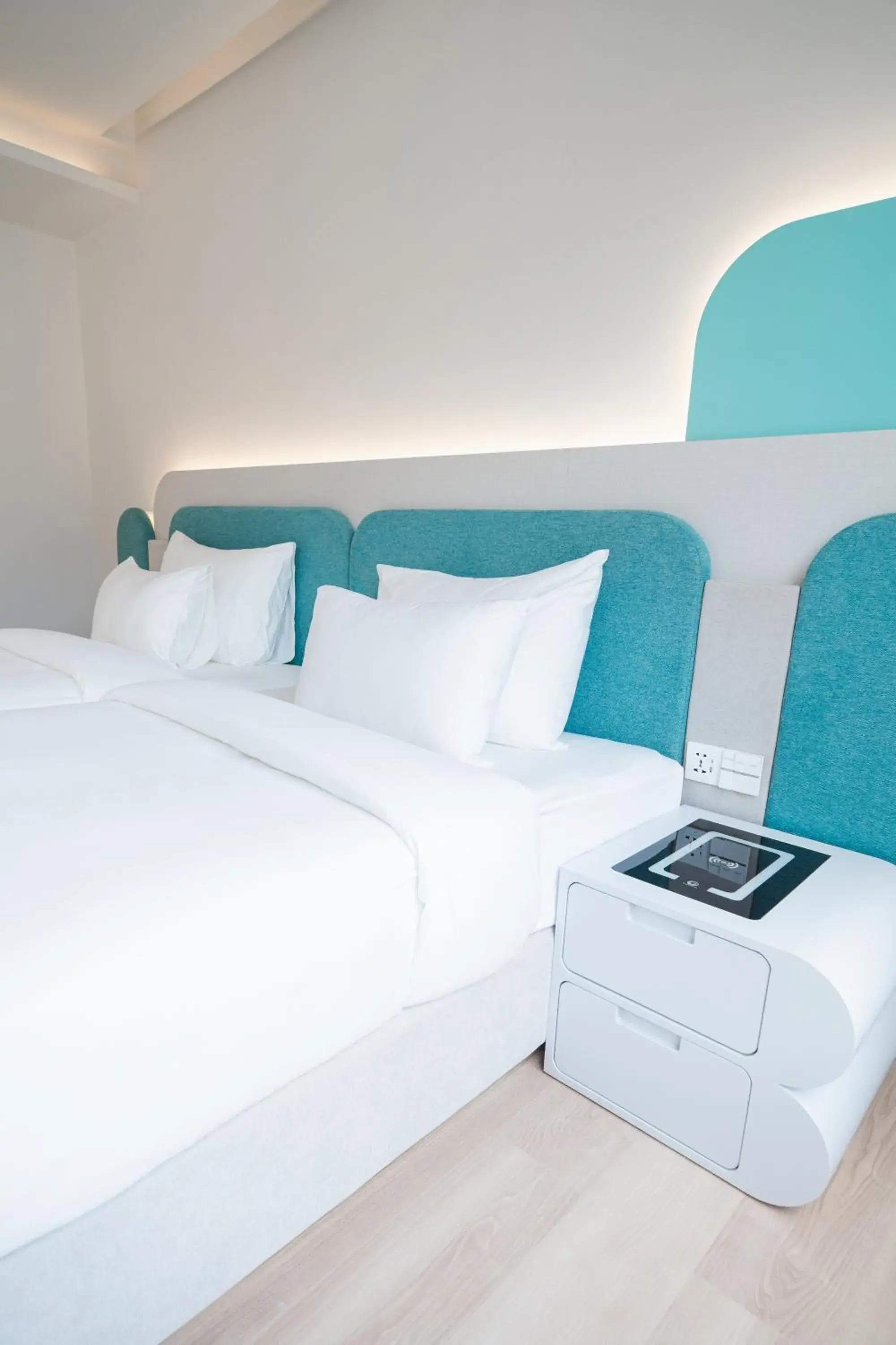 Deluxe Twin with Window + Free Mini-bar in IconSphere Hotel Deluxe Twin with Window + Free Mini-bar in IconSphere Hotel