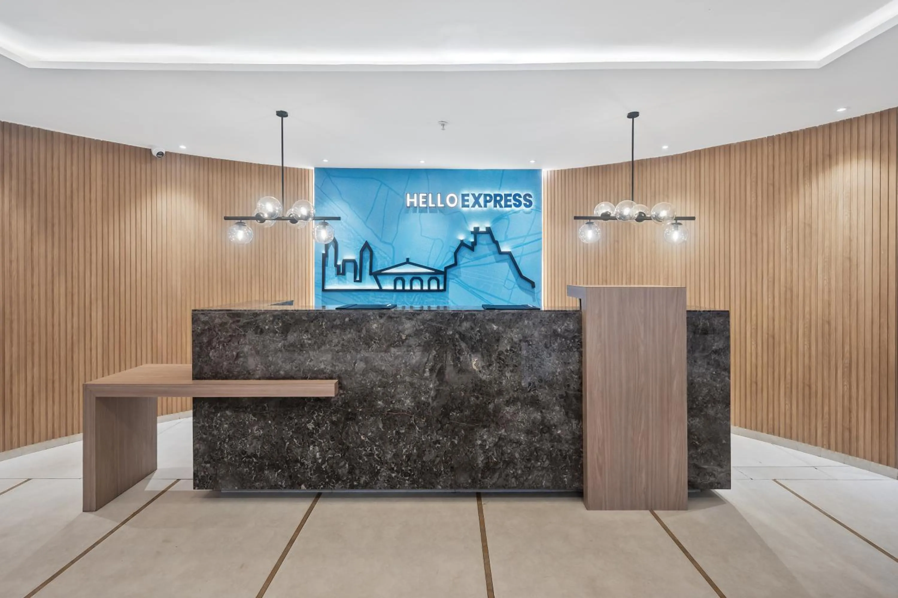 Lobby or reception in Holiday Inn Express & Suites Vijayawada