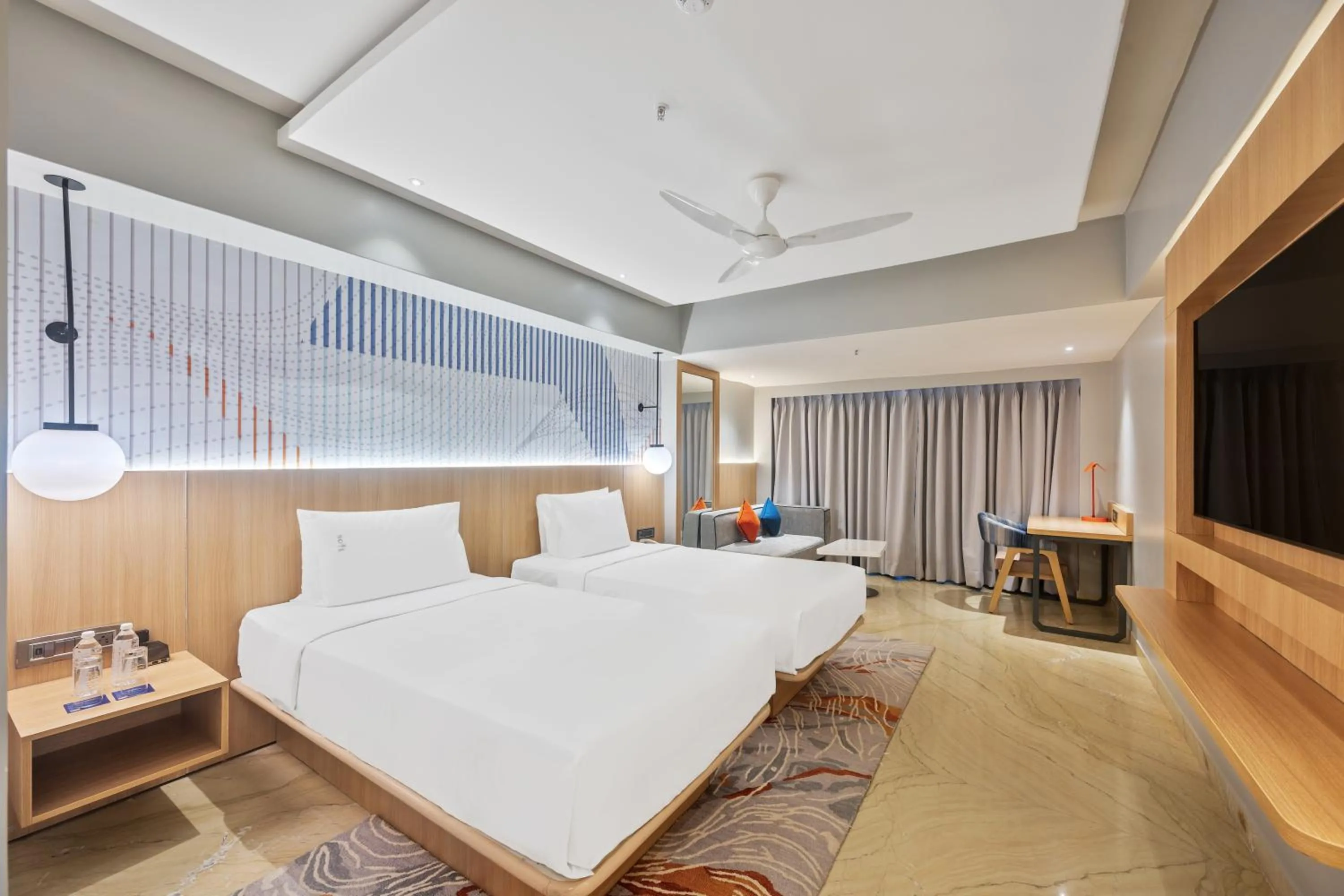 Bedroom, Bed in Holiday Inn Express & Suites Vijayawada