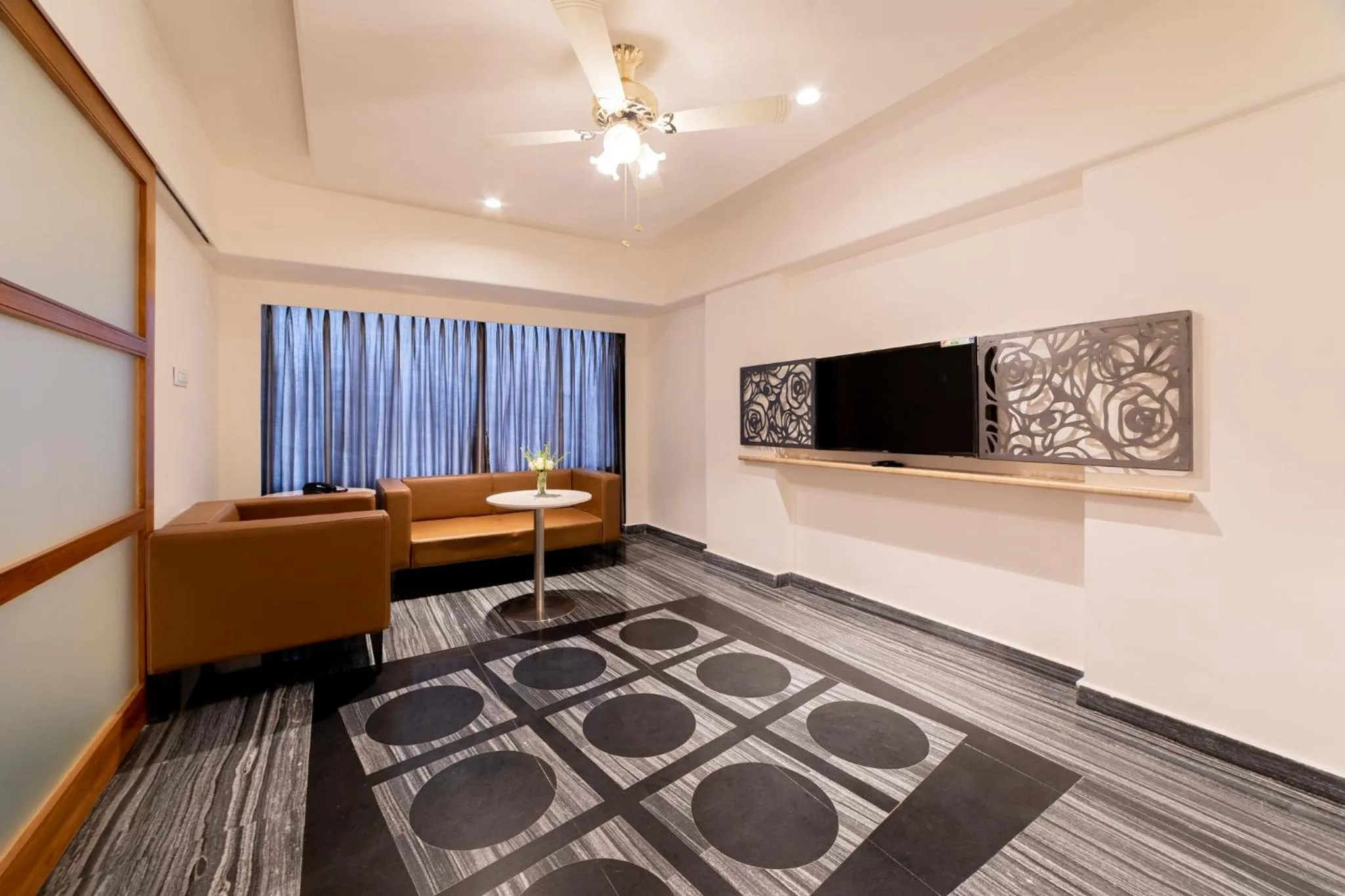 Photo of the whole room in Hotel Manorama Vijayawada