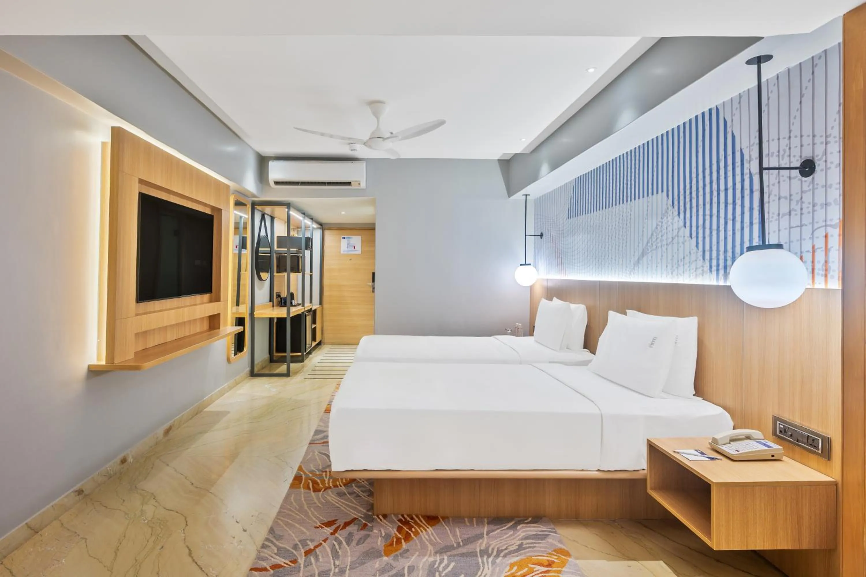 Bedroom, Bed in Holiday Inn Express & Suites Vijayawada