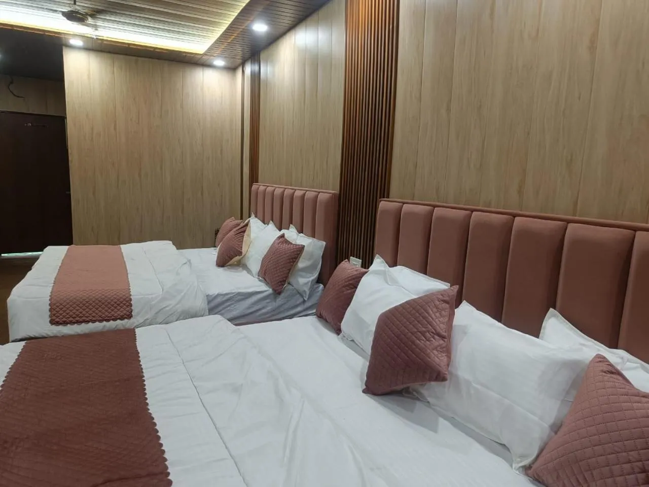 Bed in Pavani Resort