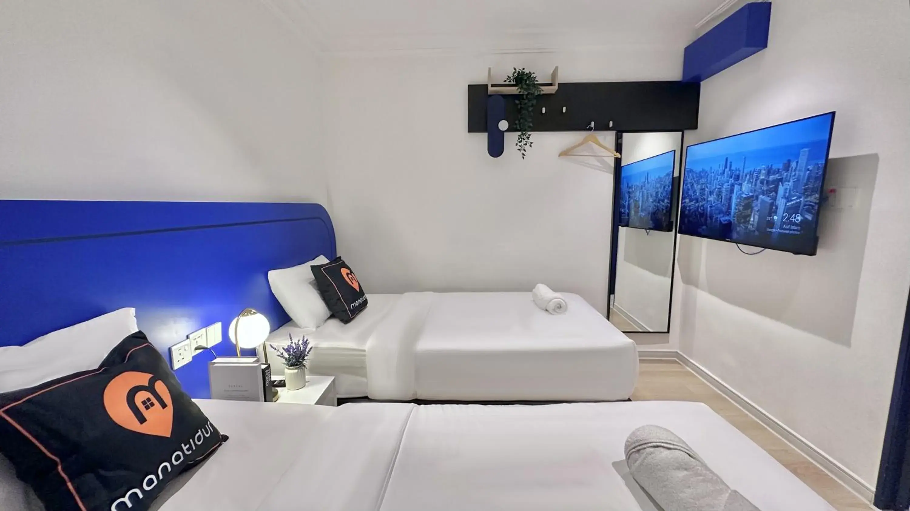 Twin Room in Ukiyo Hotel by manatidur Twin Room in Ukiyo Hotel by manatidur