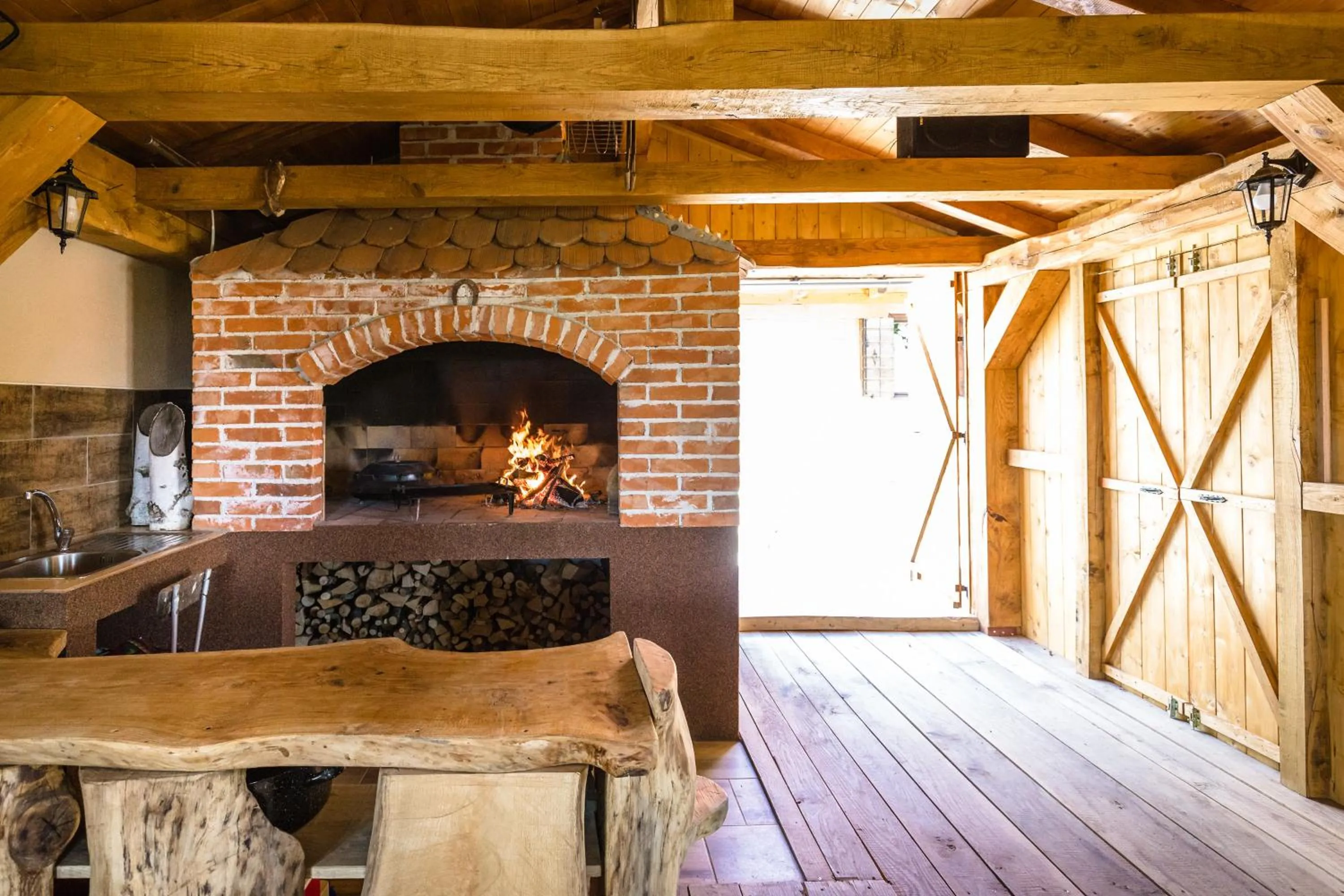 BBQ facilities in House Marijana