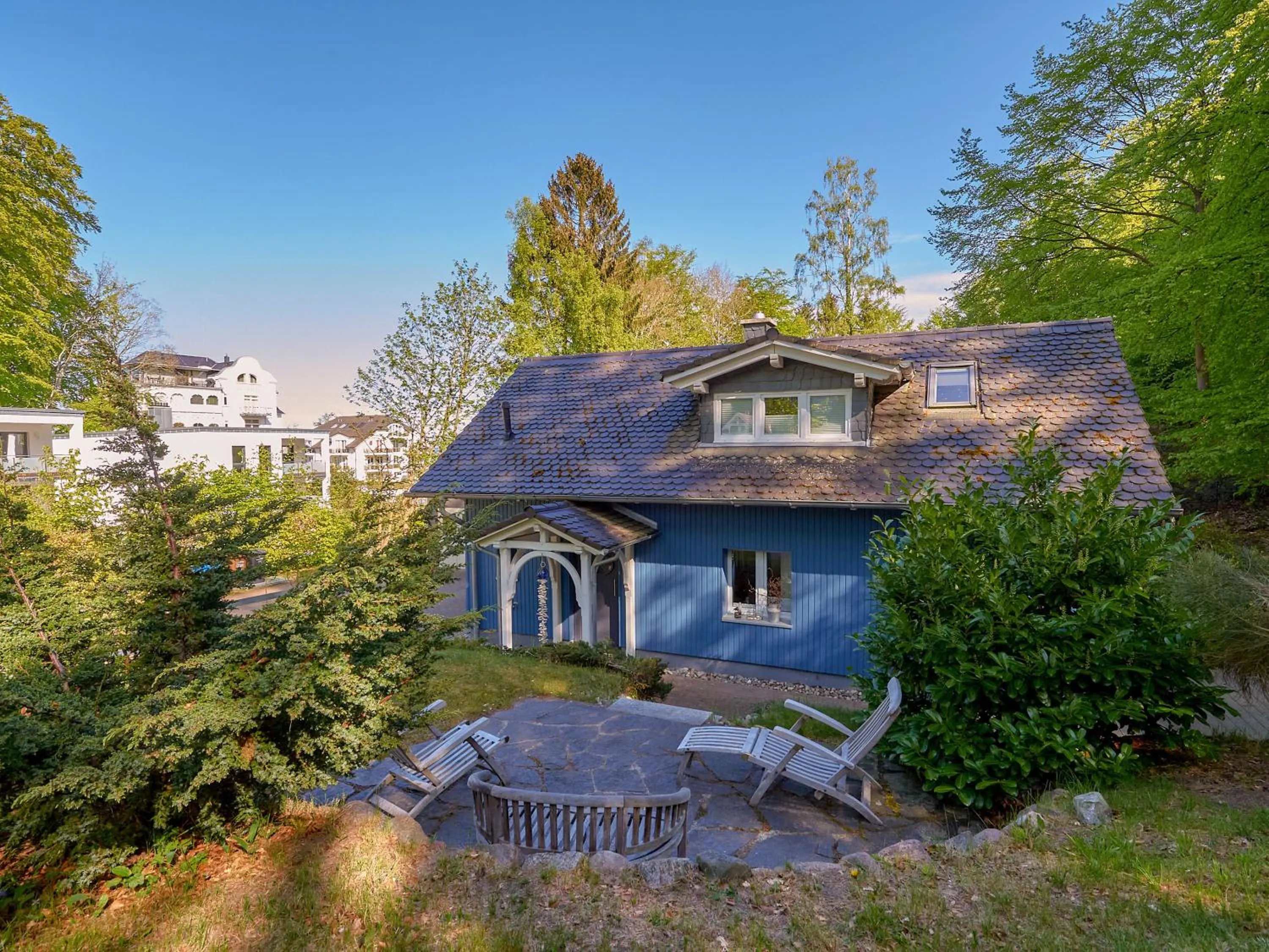 Blaues Strandhaus Sellin