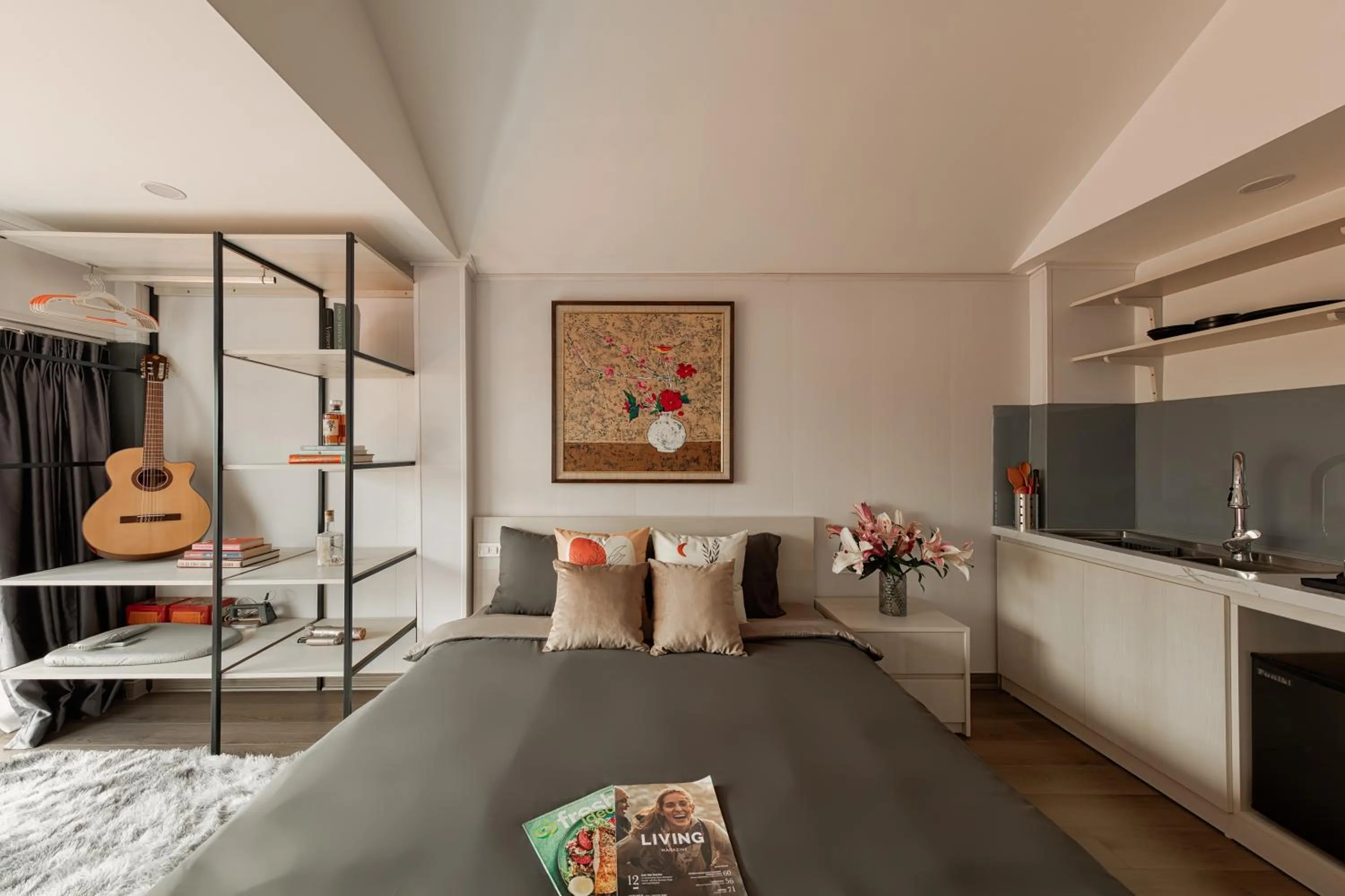 Bed in HoLo Ba Dinh Hanoi - Serviced HomeStay